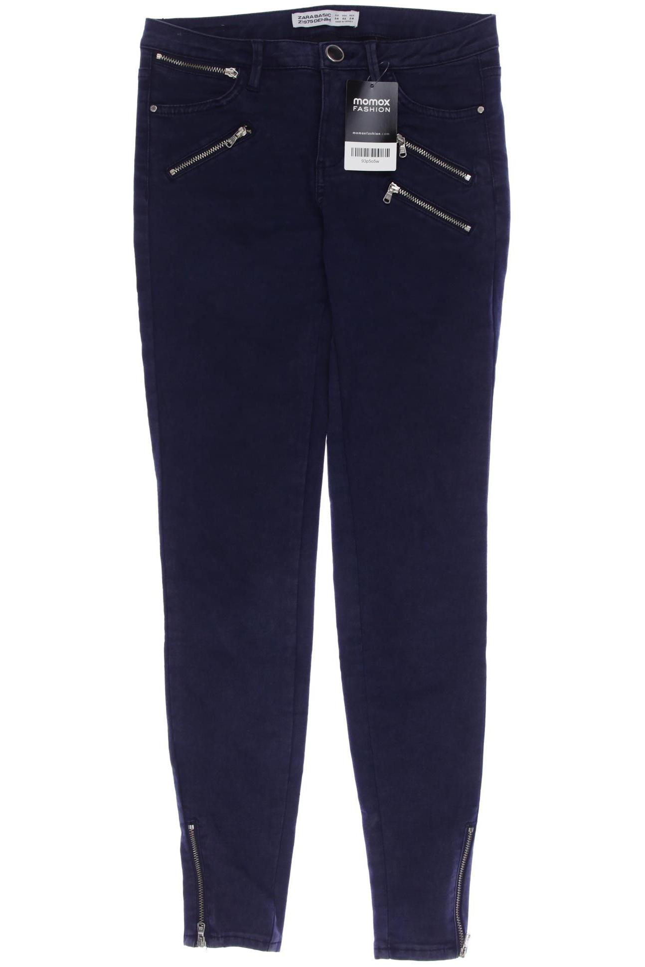 

Zara Damen Jeans, marineblau, Gr. 34