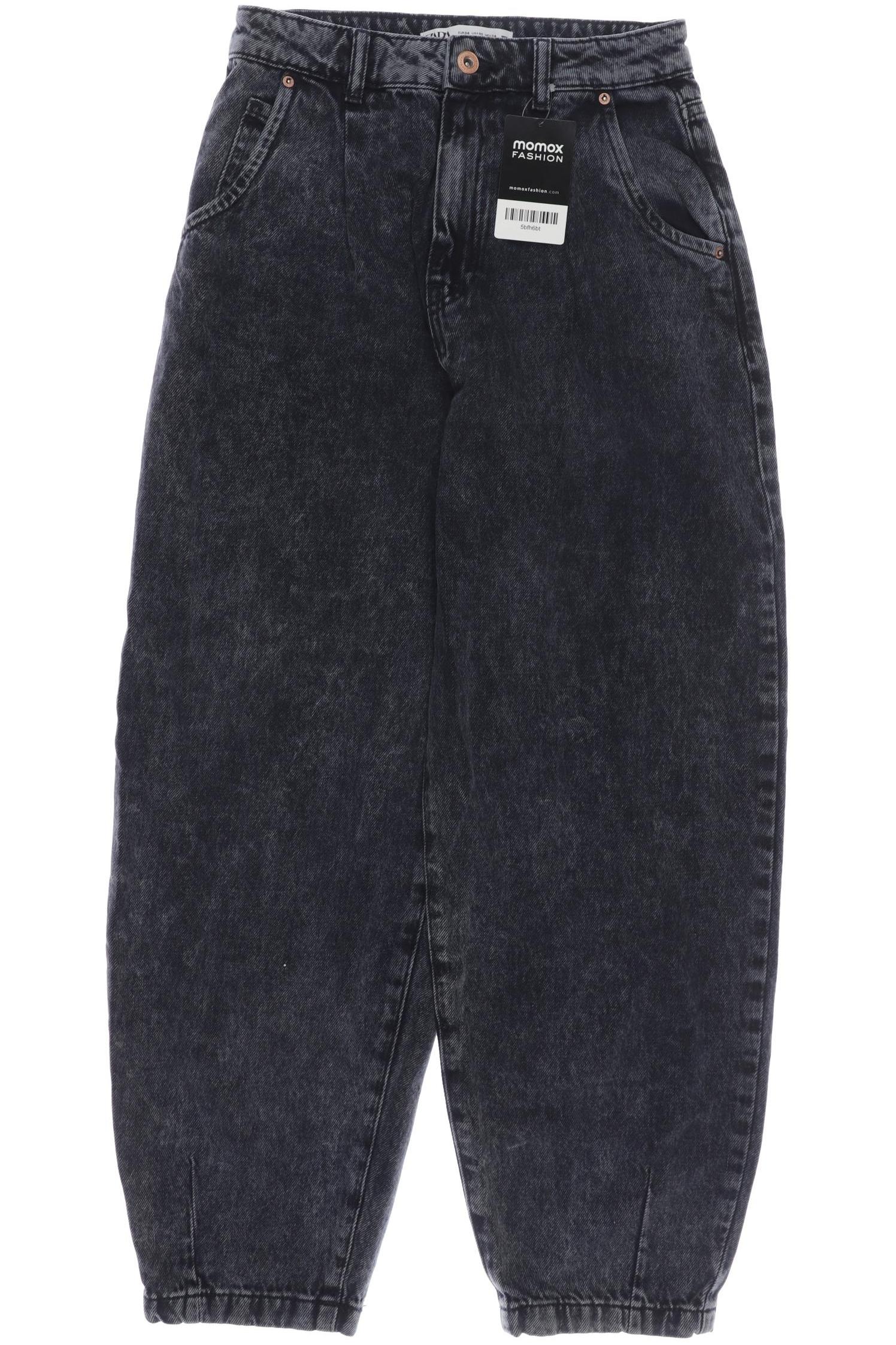 

Zara Damen Jeans, marineblau, Gr. 34