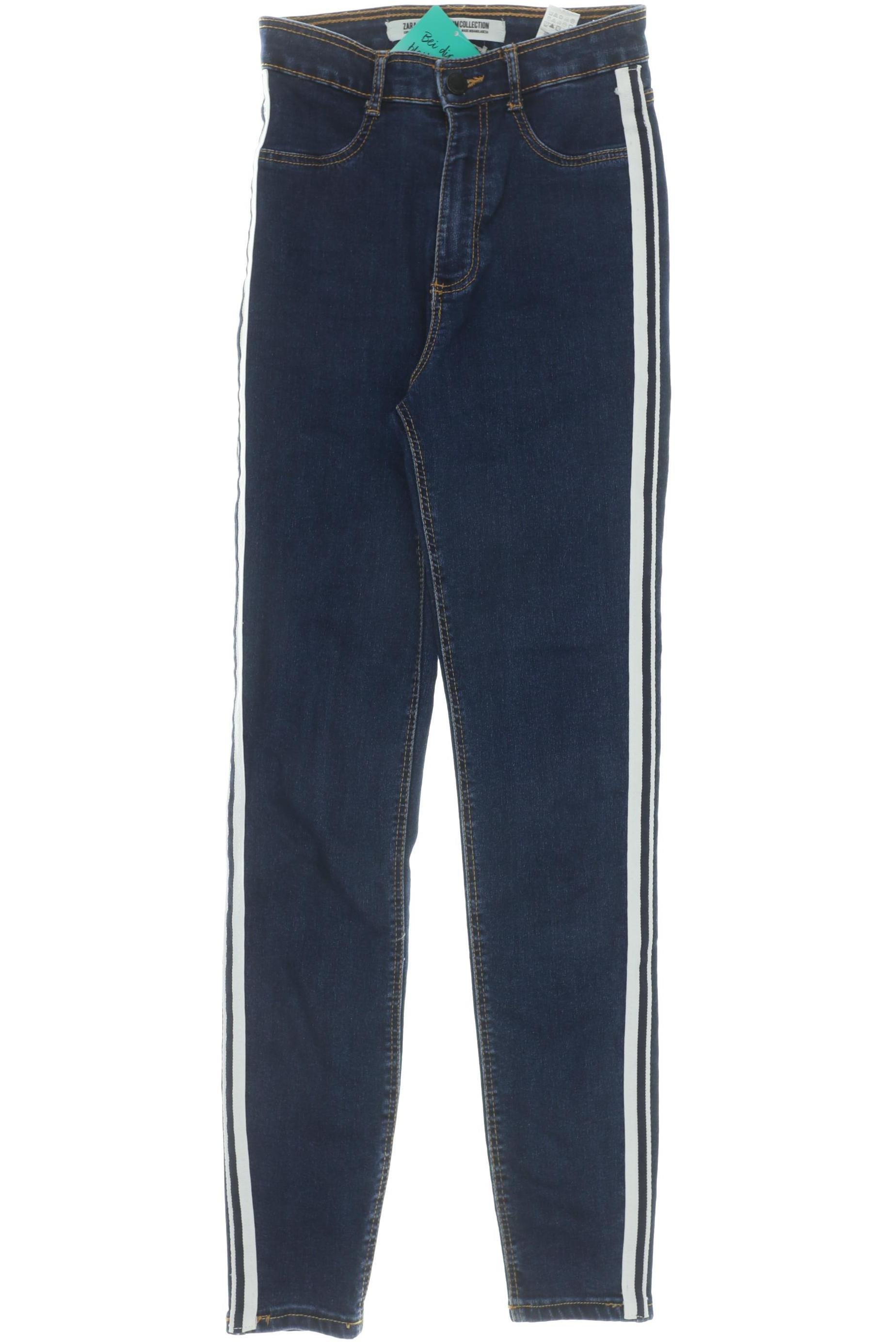 

Zara Damen Jeans, marineblau, Gr. 34