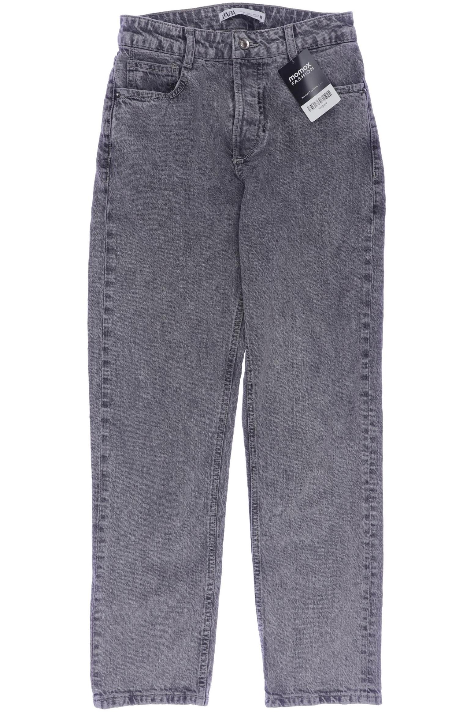 

Zara Damen Jeans, grau, Gr. 34