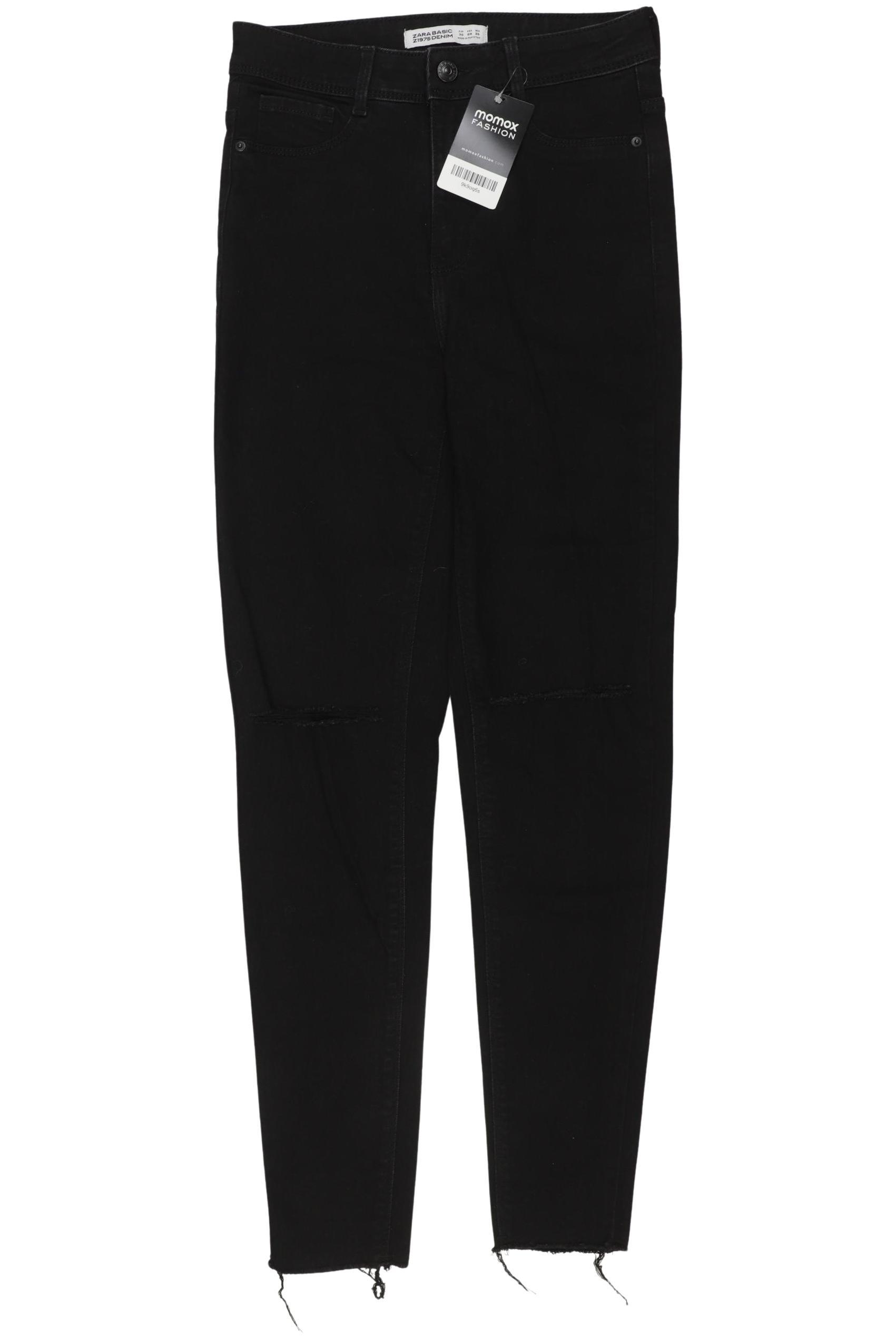 

Zara Damen Jeans, schwarz, Gr. 36