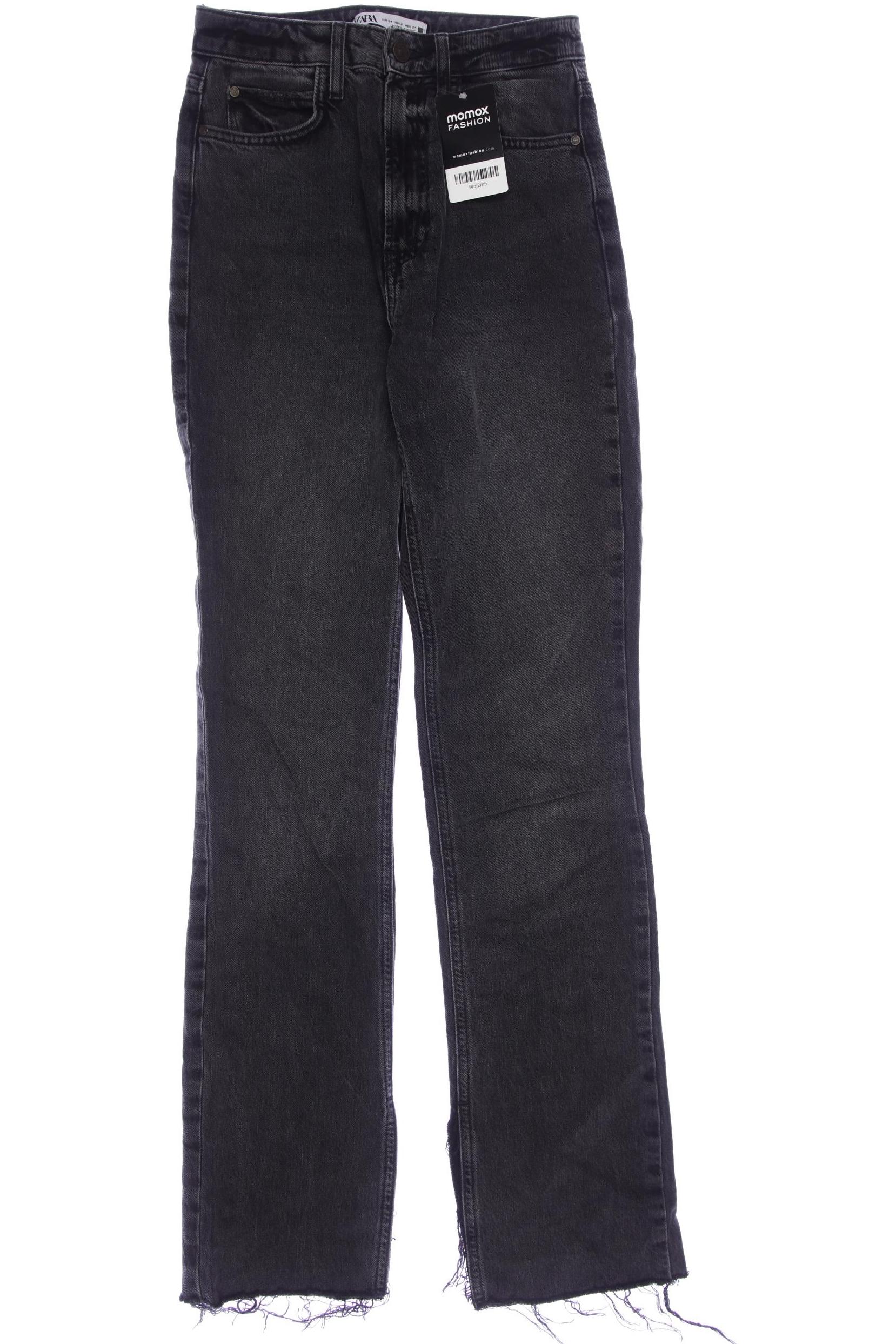

Zara Damen Jeans, grau, Gr. 34