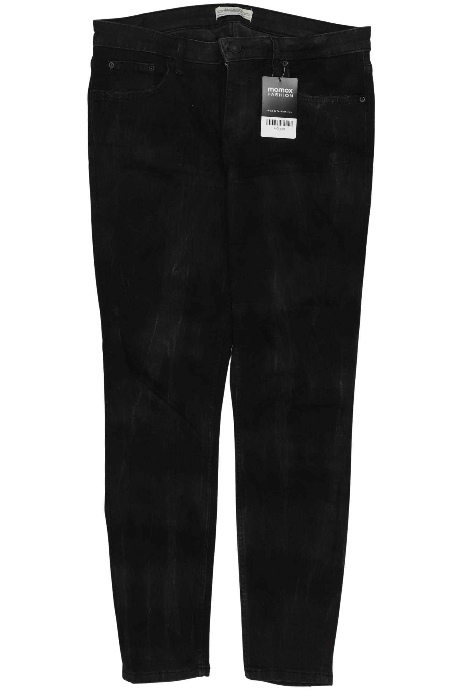 

Zara Damen Jeans, schwarz, Gr. 40