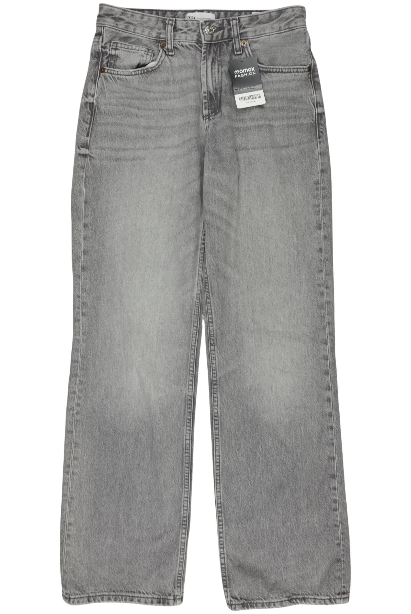 

Zara Damen Jeans, grau, Gr. 36