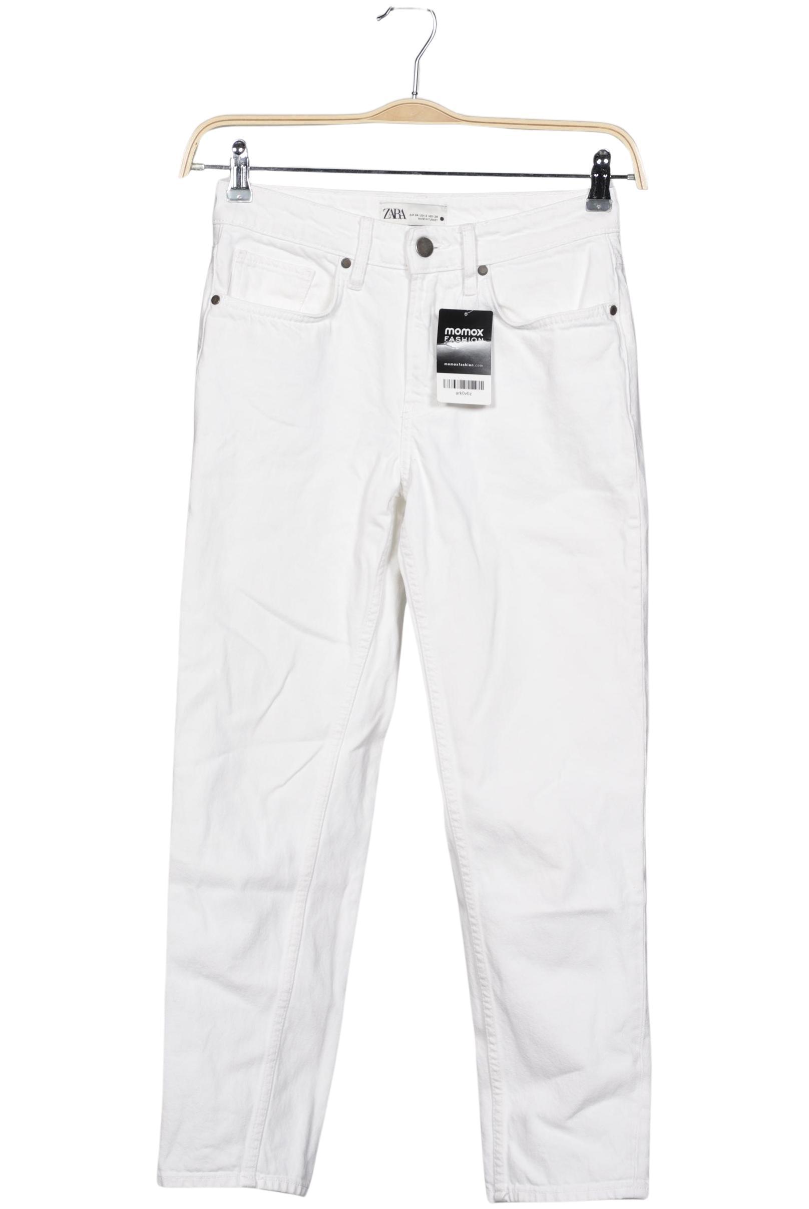 

Zara Damen Jeans, weiß, Gr. 34
