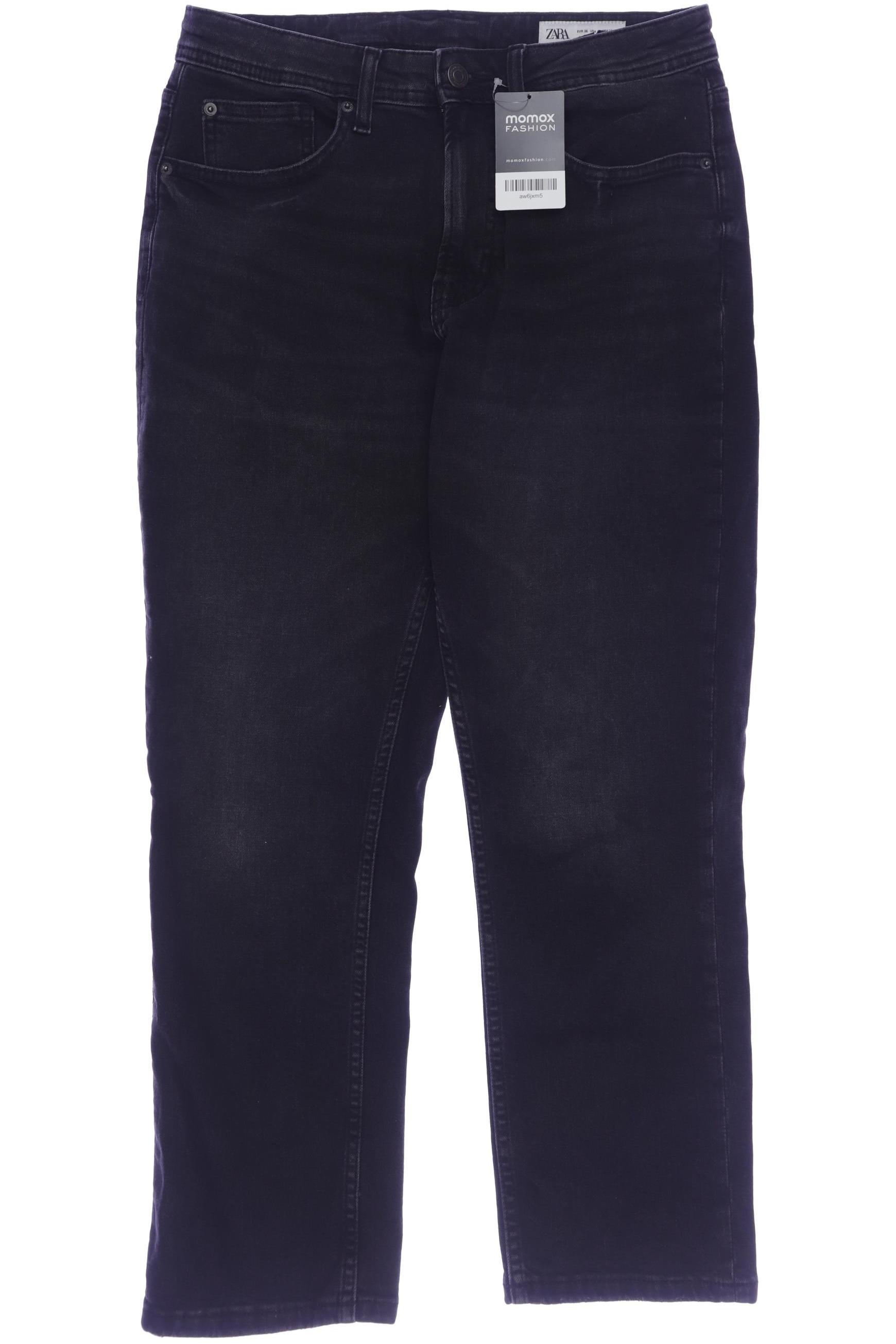 

Zara Damen Jeans, schwarz, Gr. 36