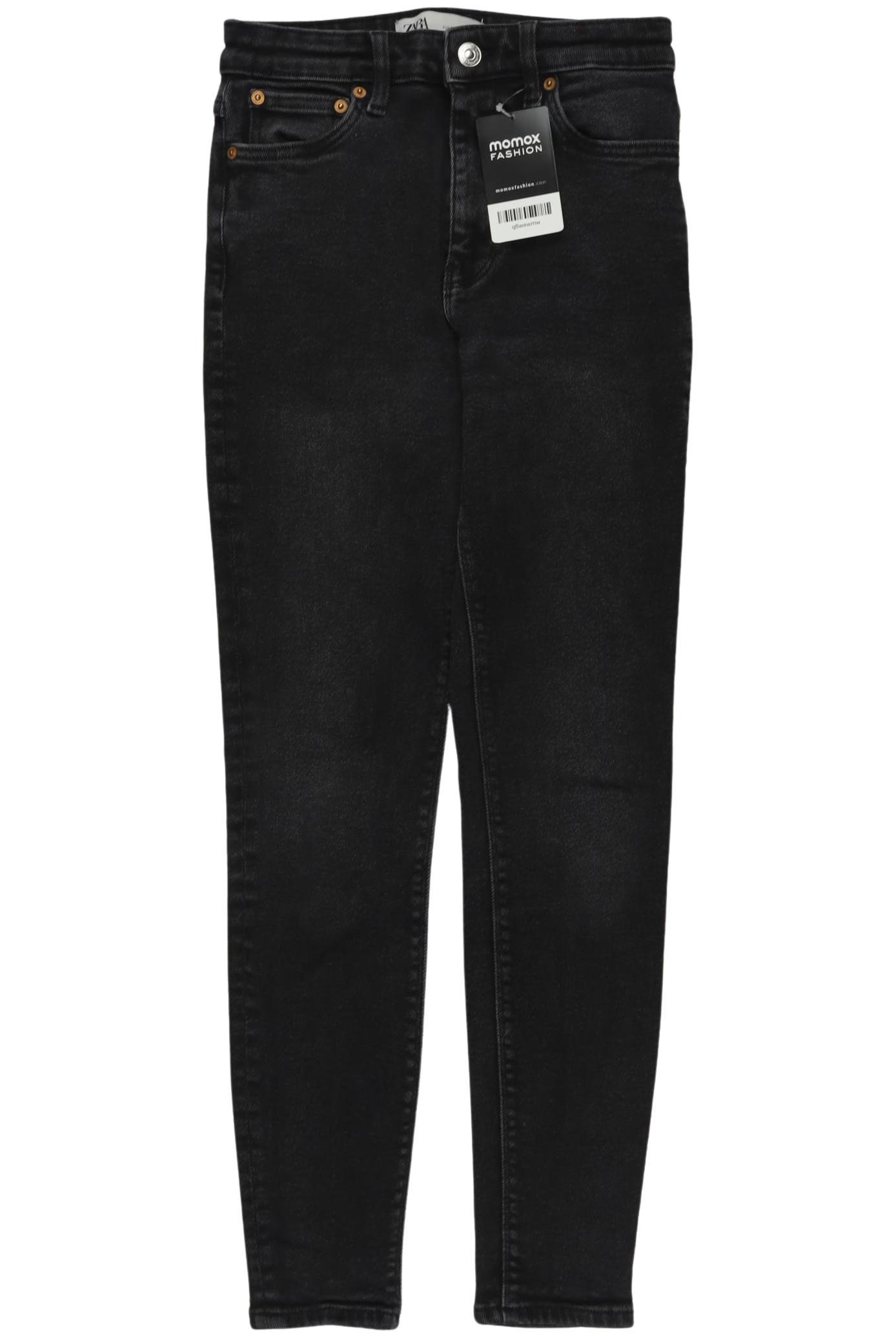 

Zara Damen Jeans, schwarz, Gr. 36