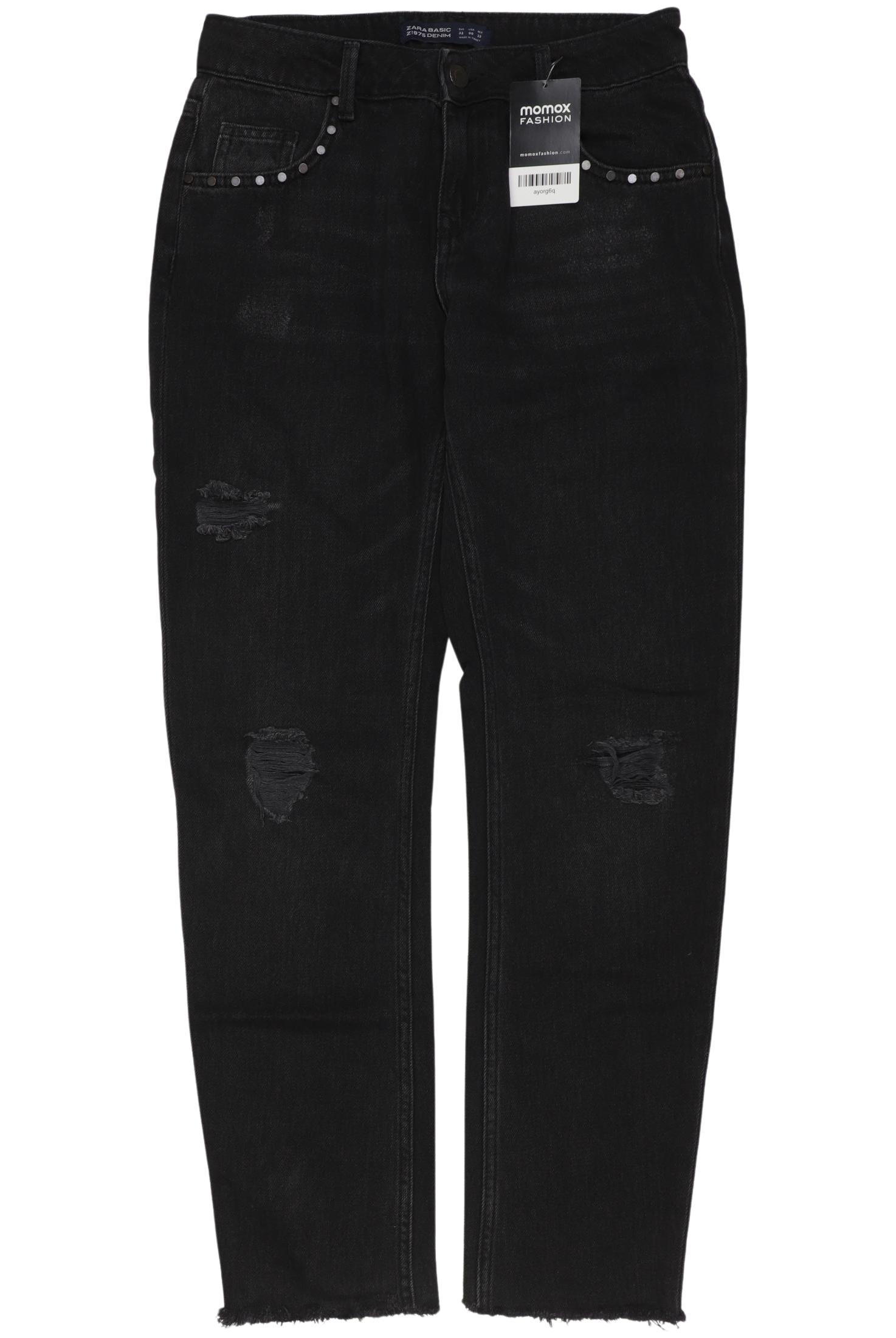 

Zara Damen Jeans, schwarz, Gr. 32