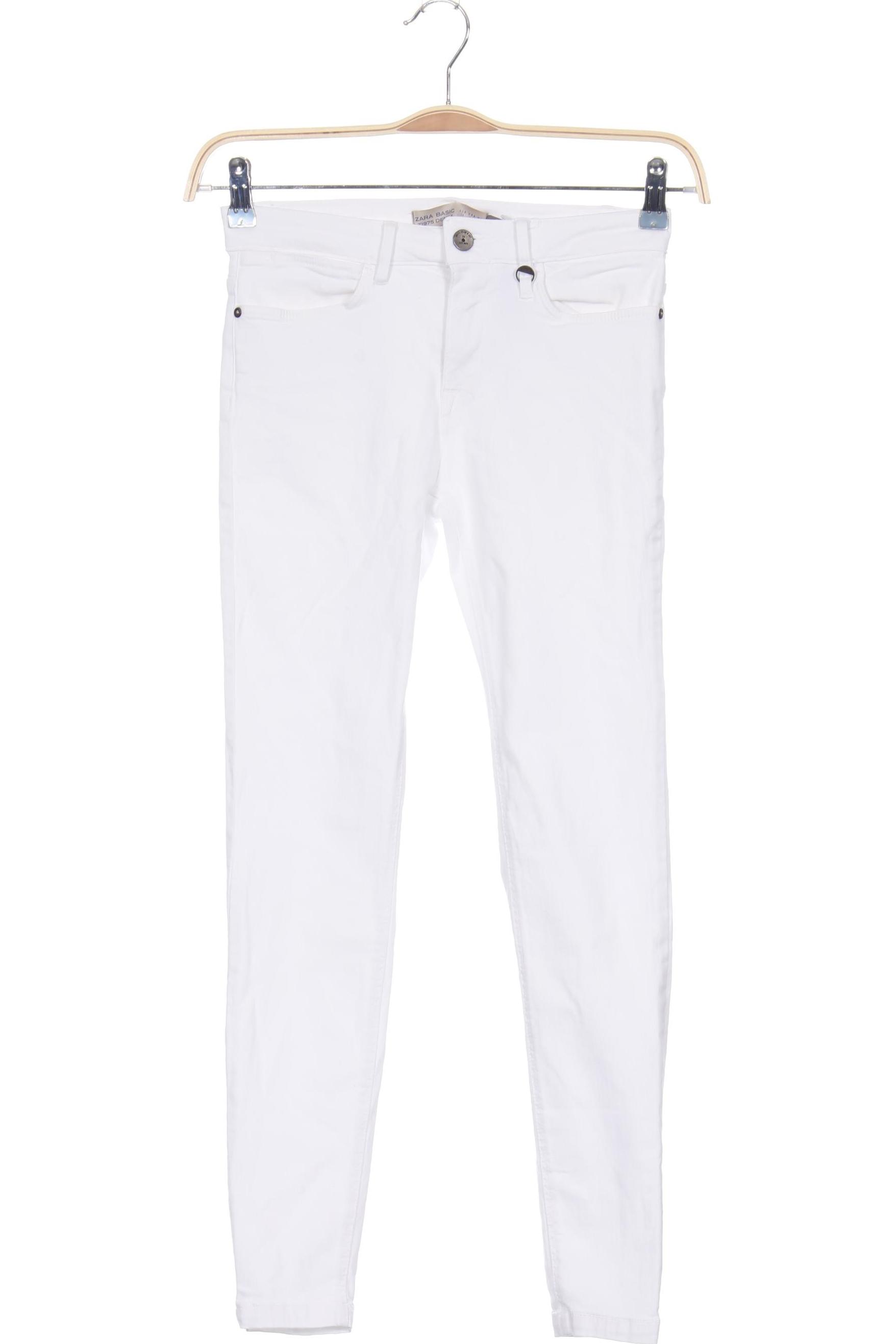 

Zara Damen Jeans, weiß, Gr. 36