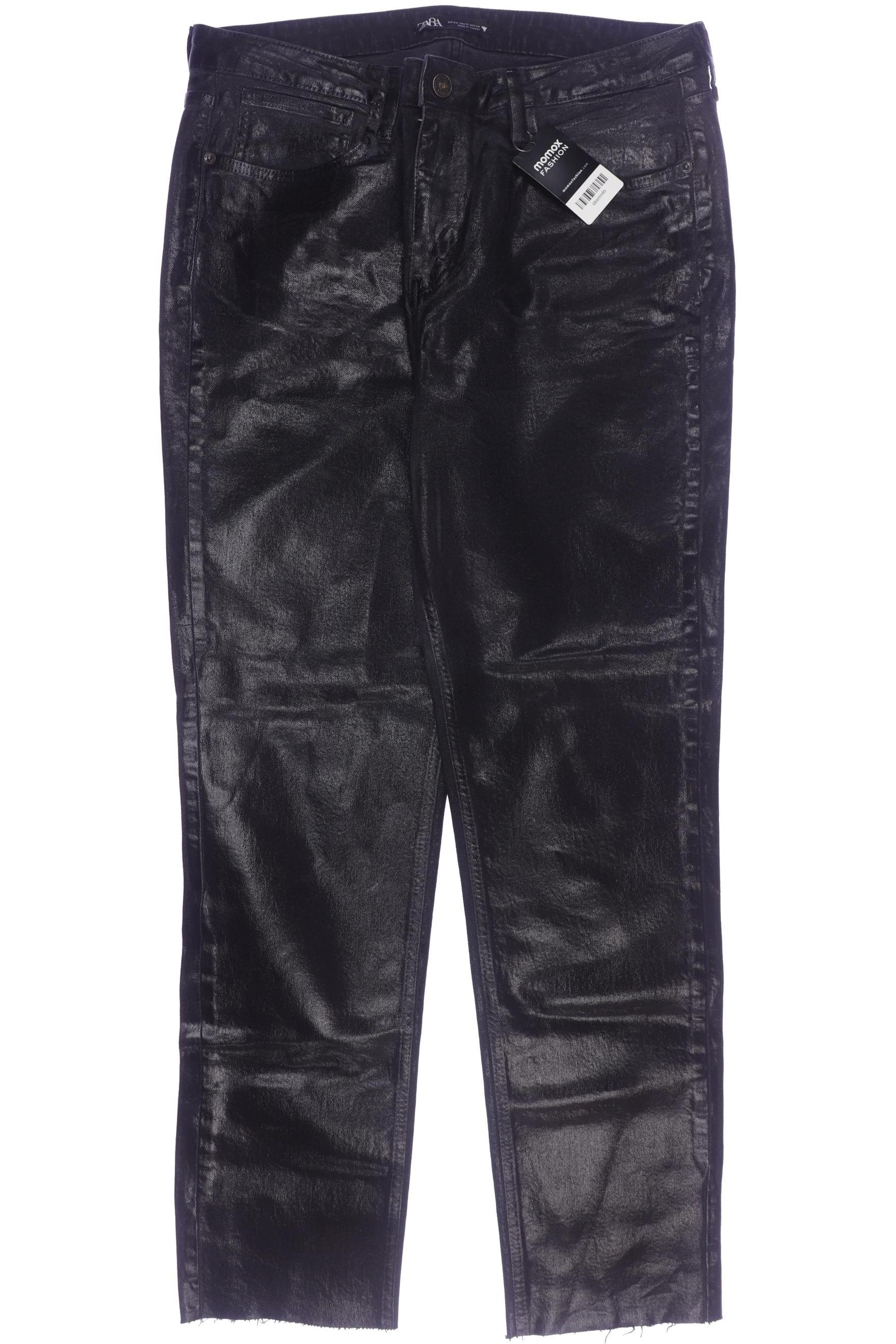 

Zara Damen Jeans, schwarz, Gr. 44
