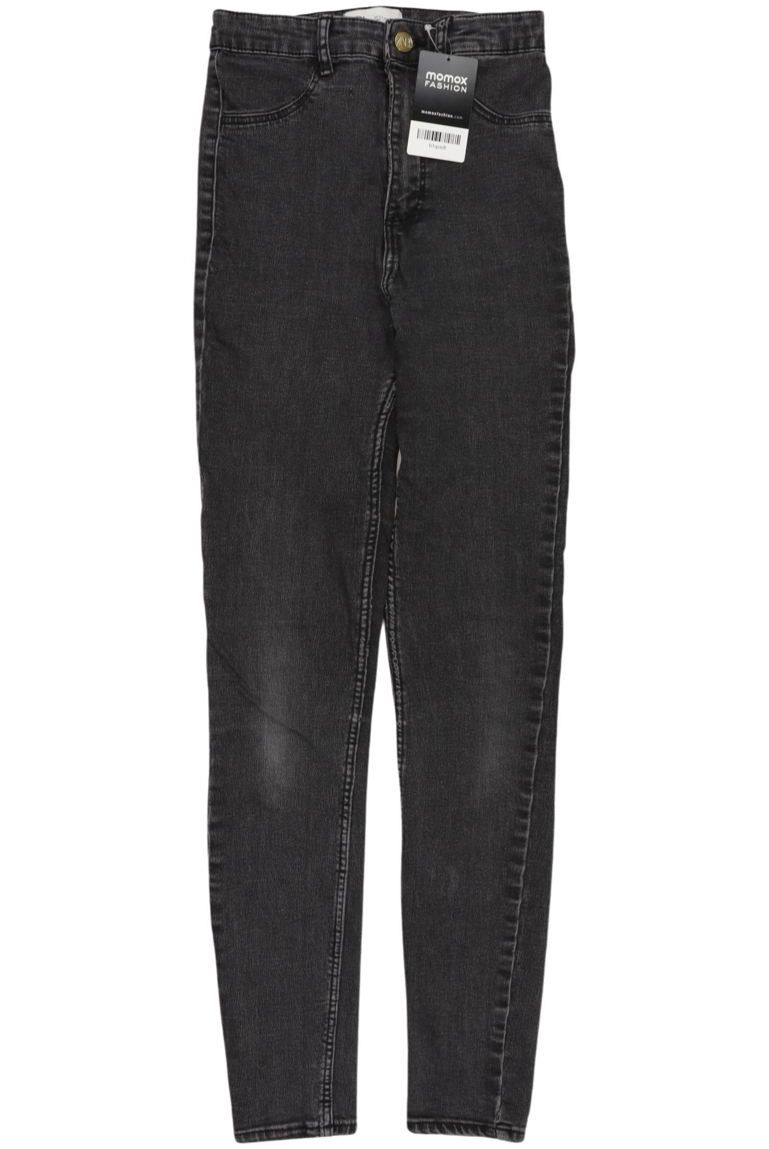 

Zara Damen Jeans, grau, Gr. 34