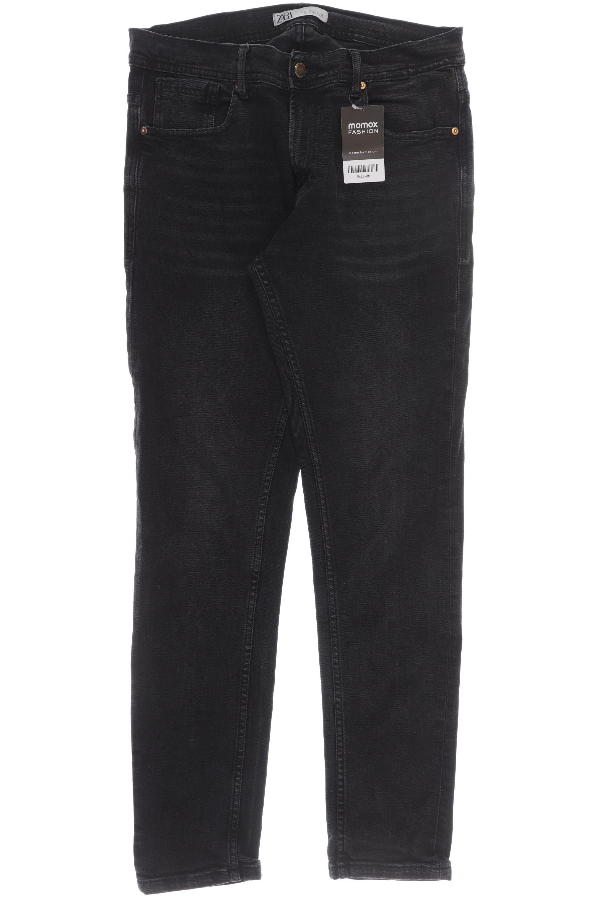 

Zara Damen Jeans, schwarz, Gr. 42