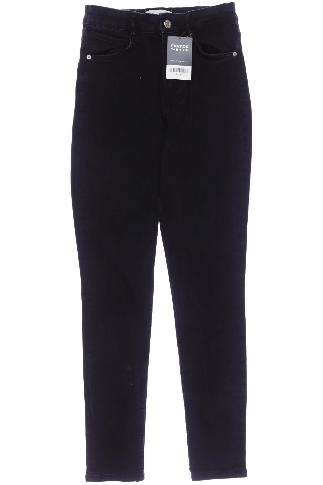 

Zara Damen Jeans, schwarz, Gr. 36