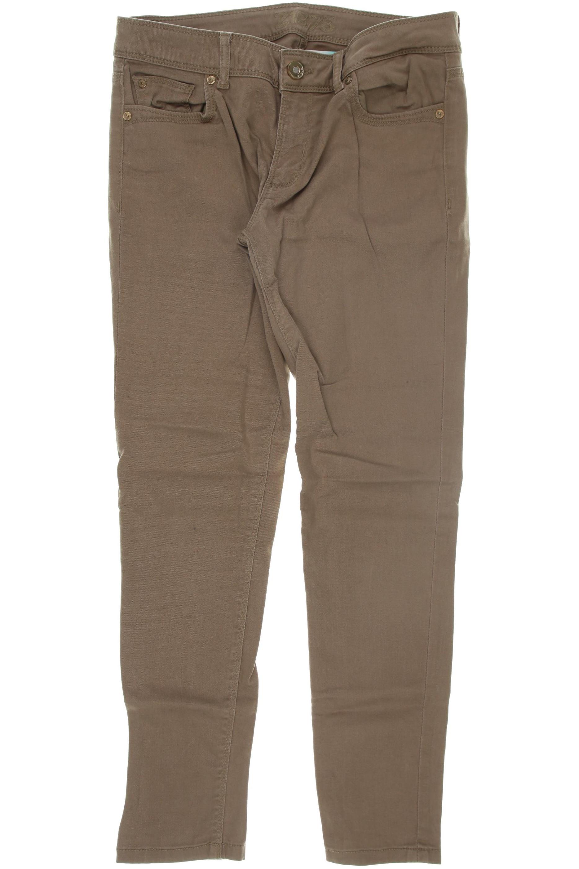 

Zara Damen Jeans, beige, Gr. 40