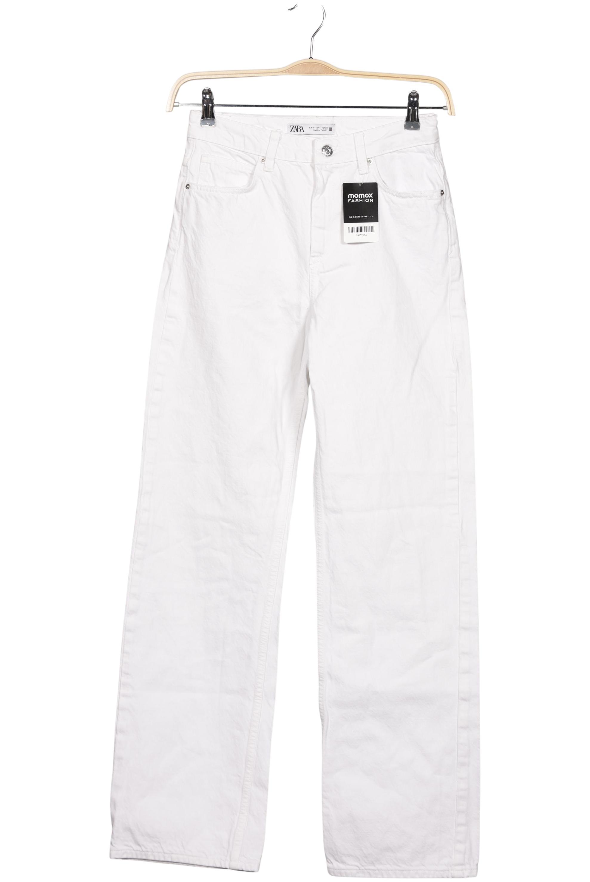 

Zara Damen Jeans, weiß, Gr. 36