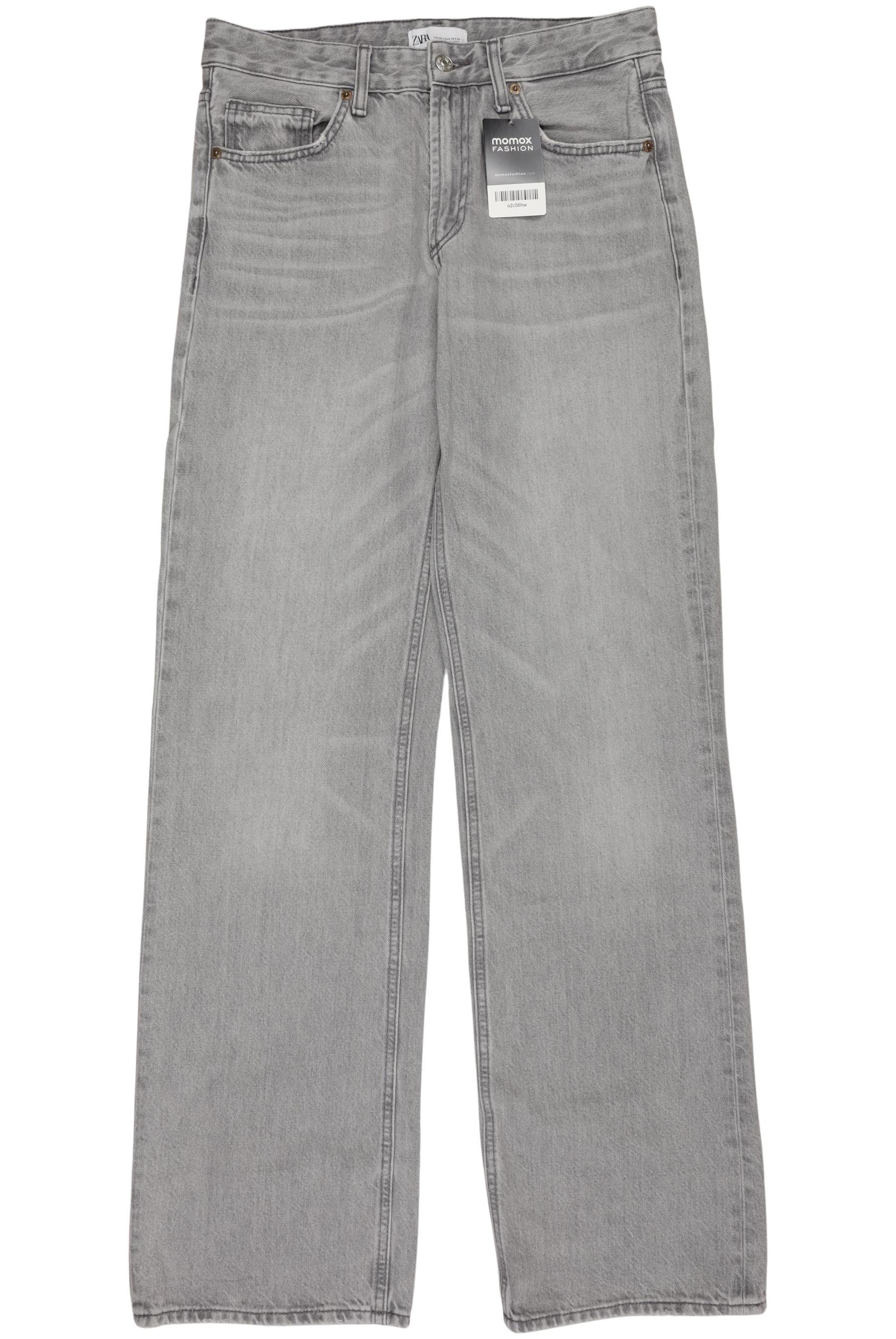 

Zara Damen Jeans, grau, Gr. 38
