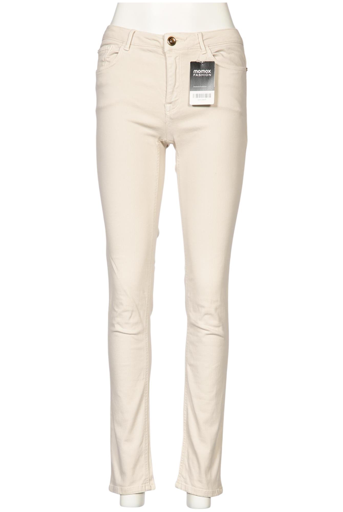

Zara Damen Jeans, cremeweiß, Gr. 38