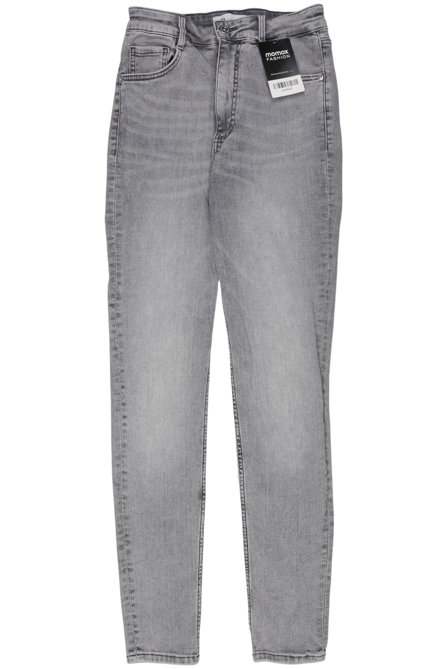 

Zara Damen Jeans, grau, Gr. 36