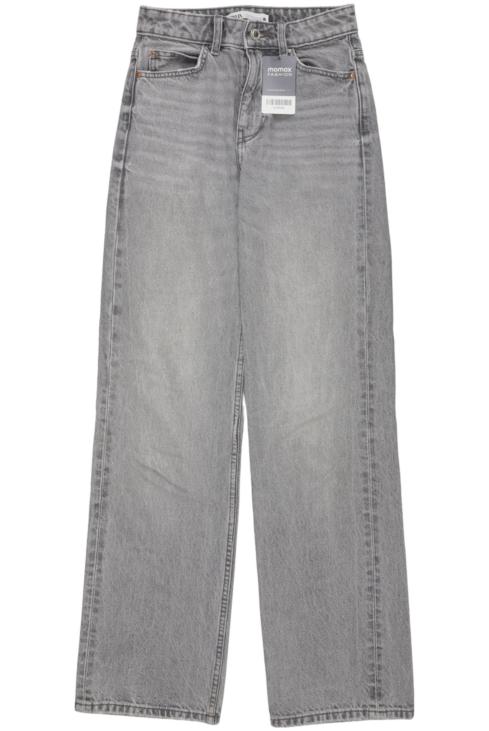 

Zara Damen Jeans, grau, Gr. 32