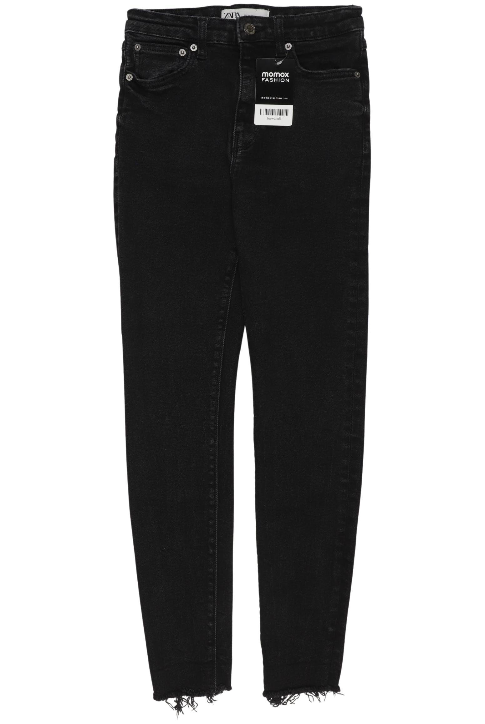 

Zara Damen Jeans, schwarz, Gr. 36