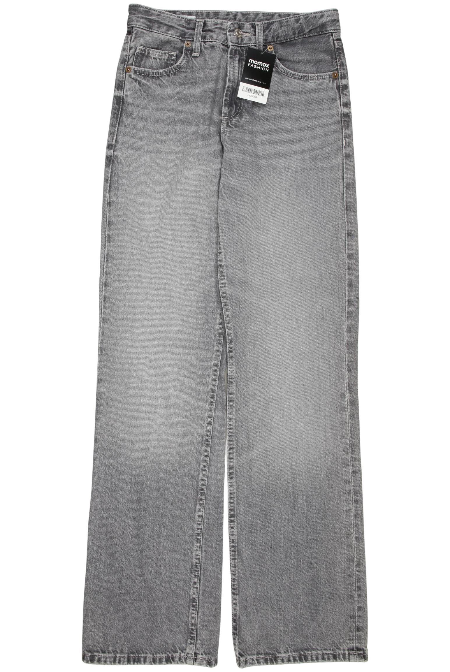 

Zara Damen Jeans, grau, Gr. 34