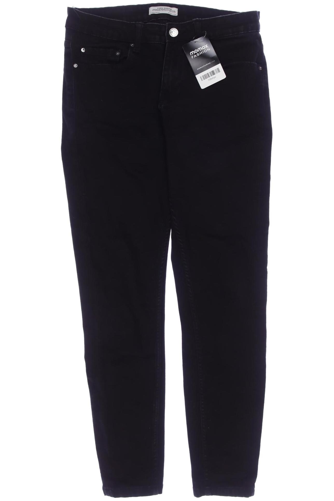 

Zara Damen Jeans, schwarz, Gr. 38