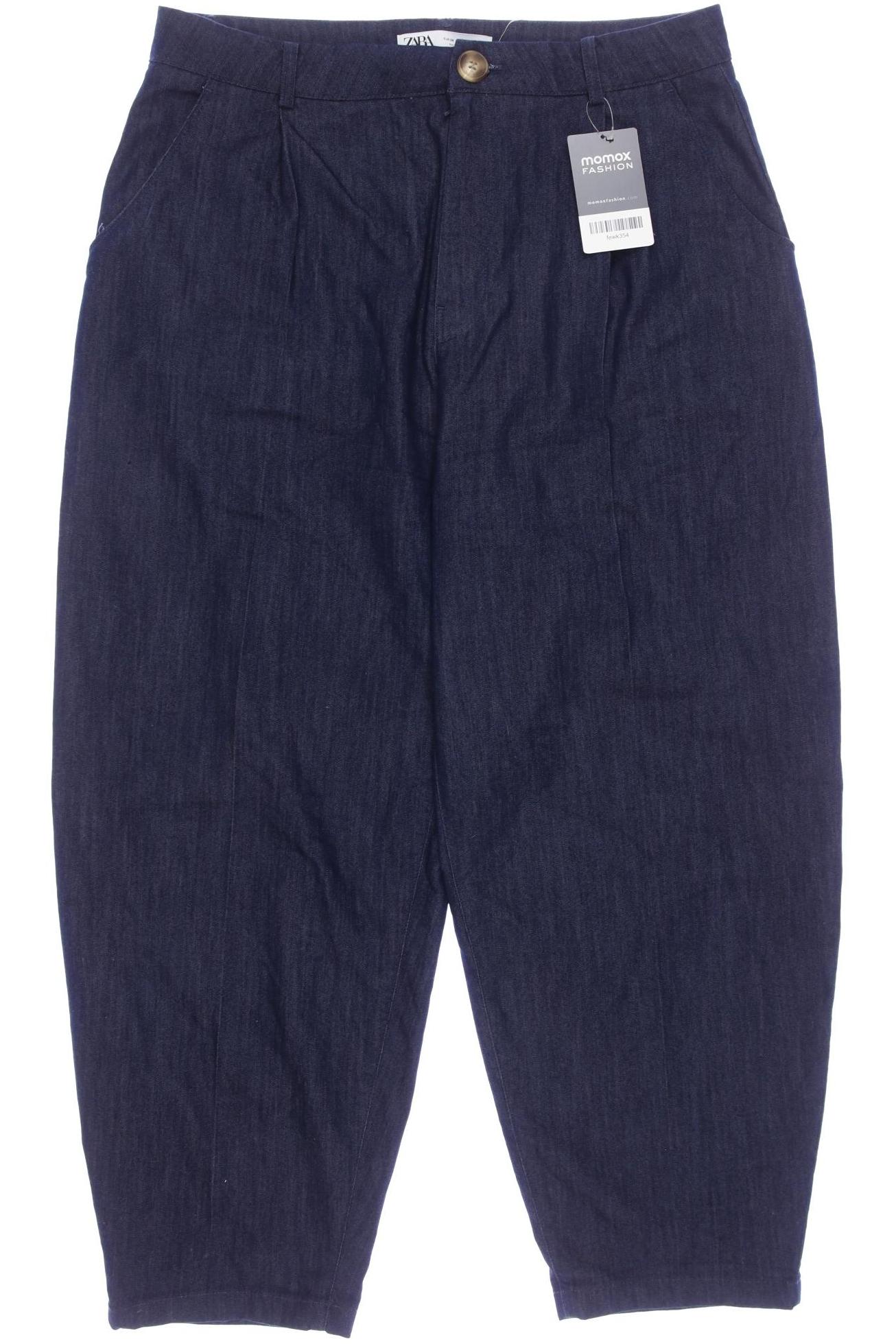 

Zara Damen Jeans, marineblau, Gr. 38