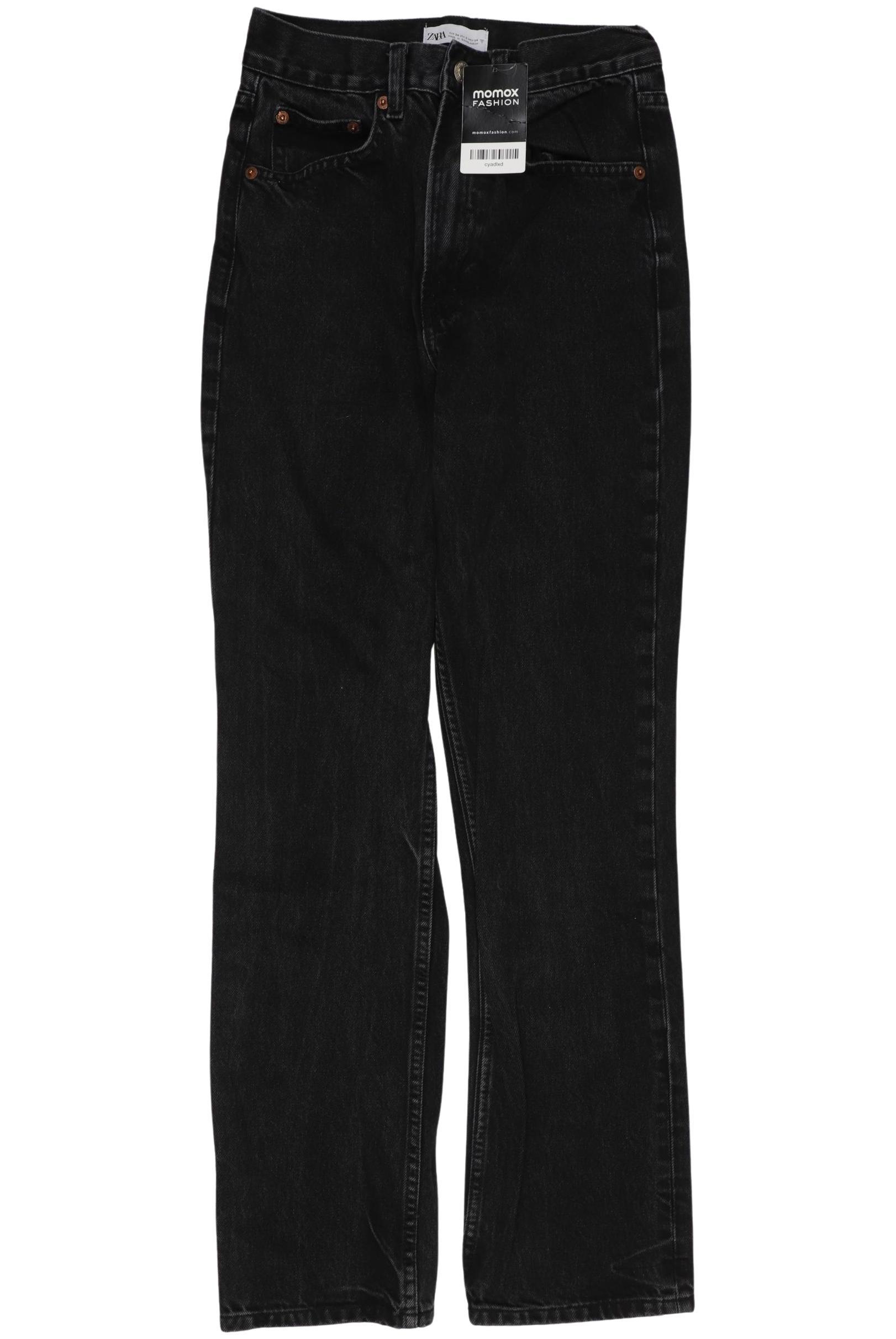 

Zara Damen Jeans, schwarz, Gr. 34