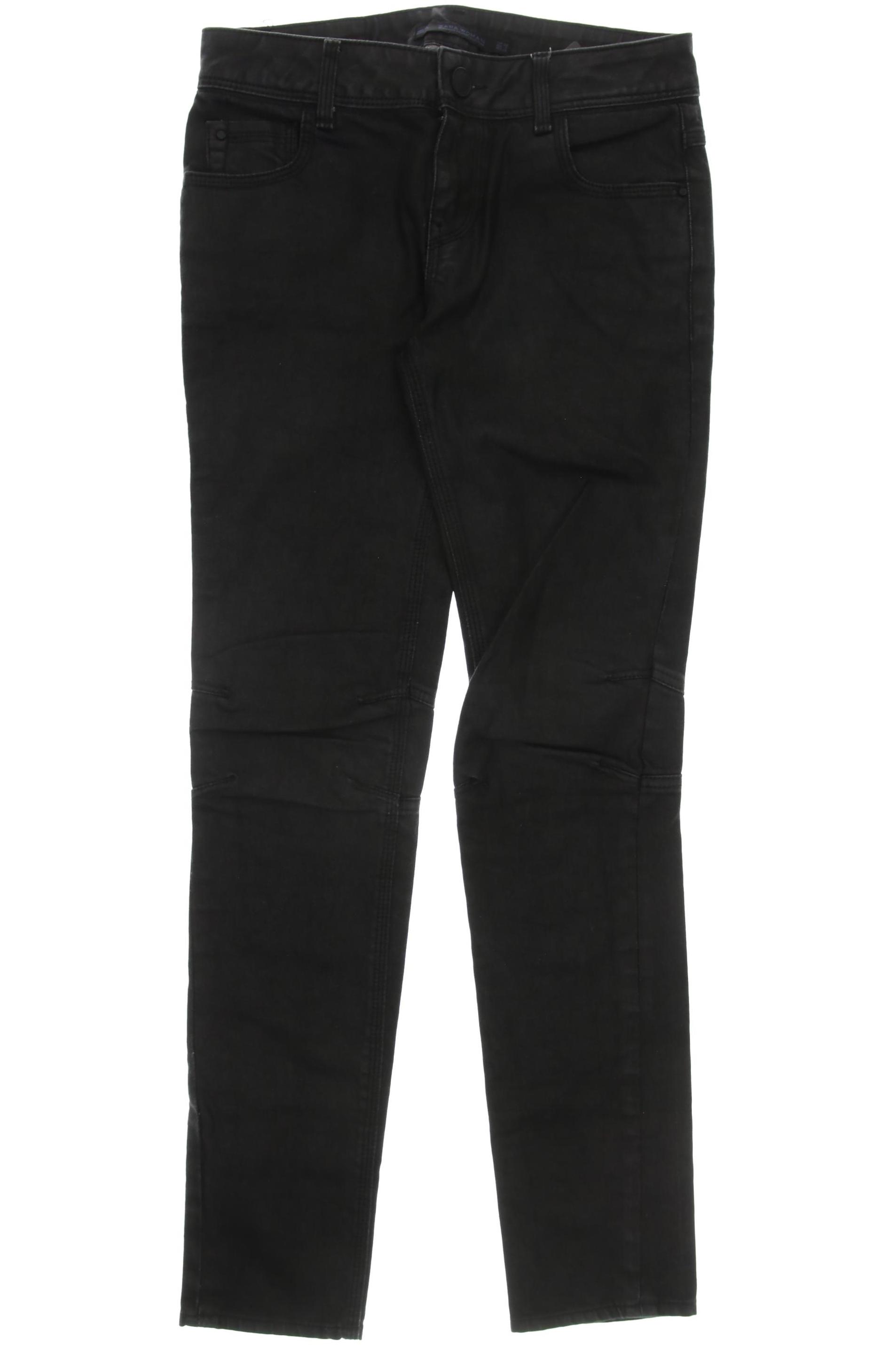 

Zara Damen Jeans, schwarz, Gr. 34