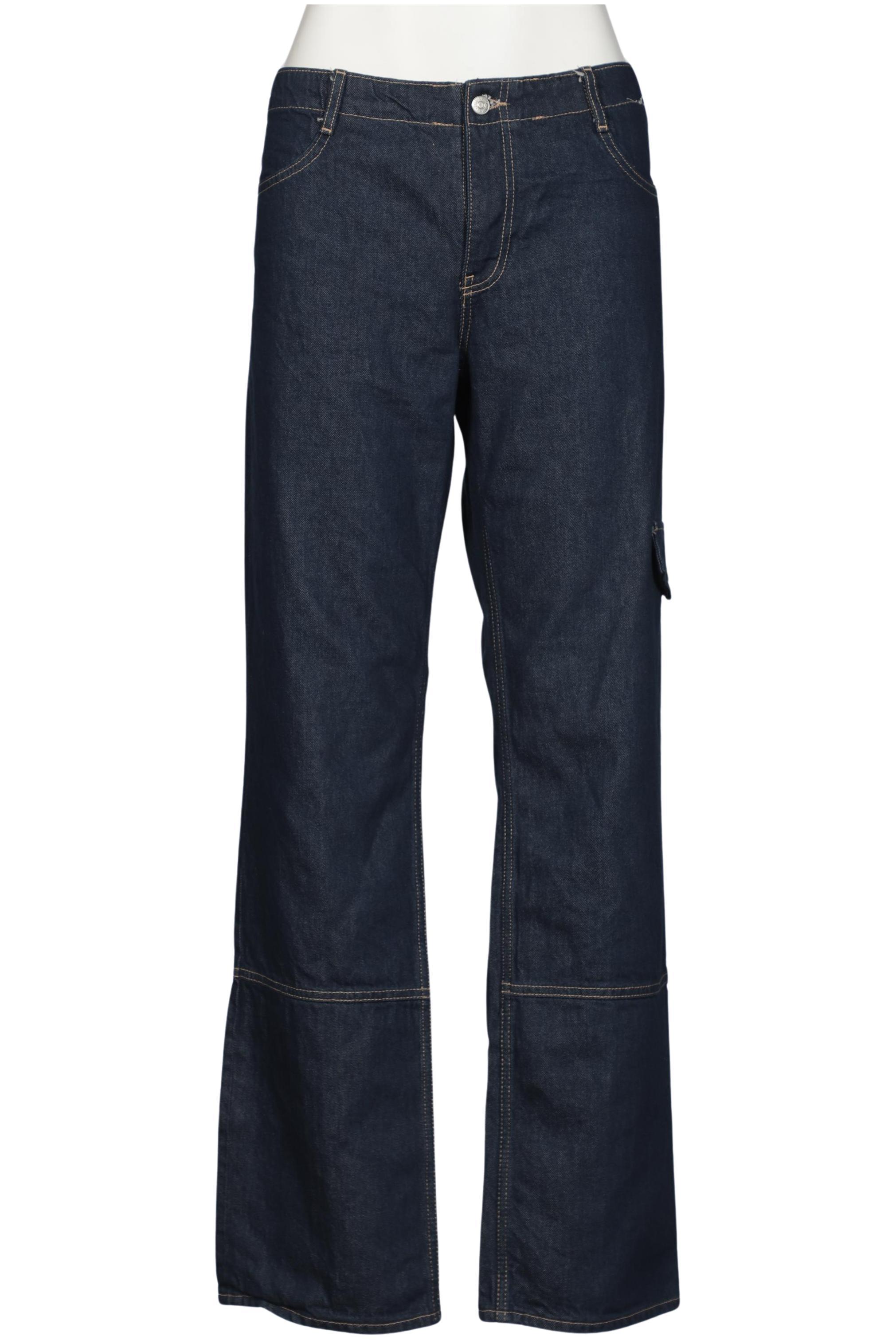 

Zara Damen Jeans, marineblau, Gr. 46