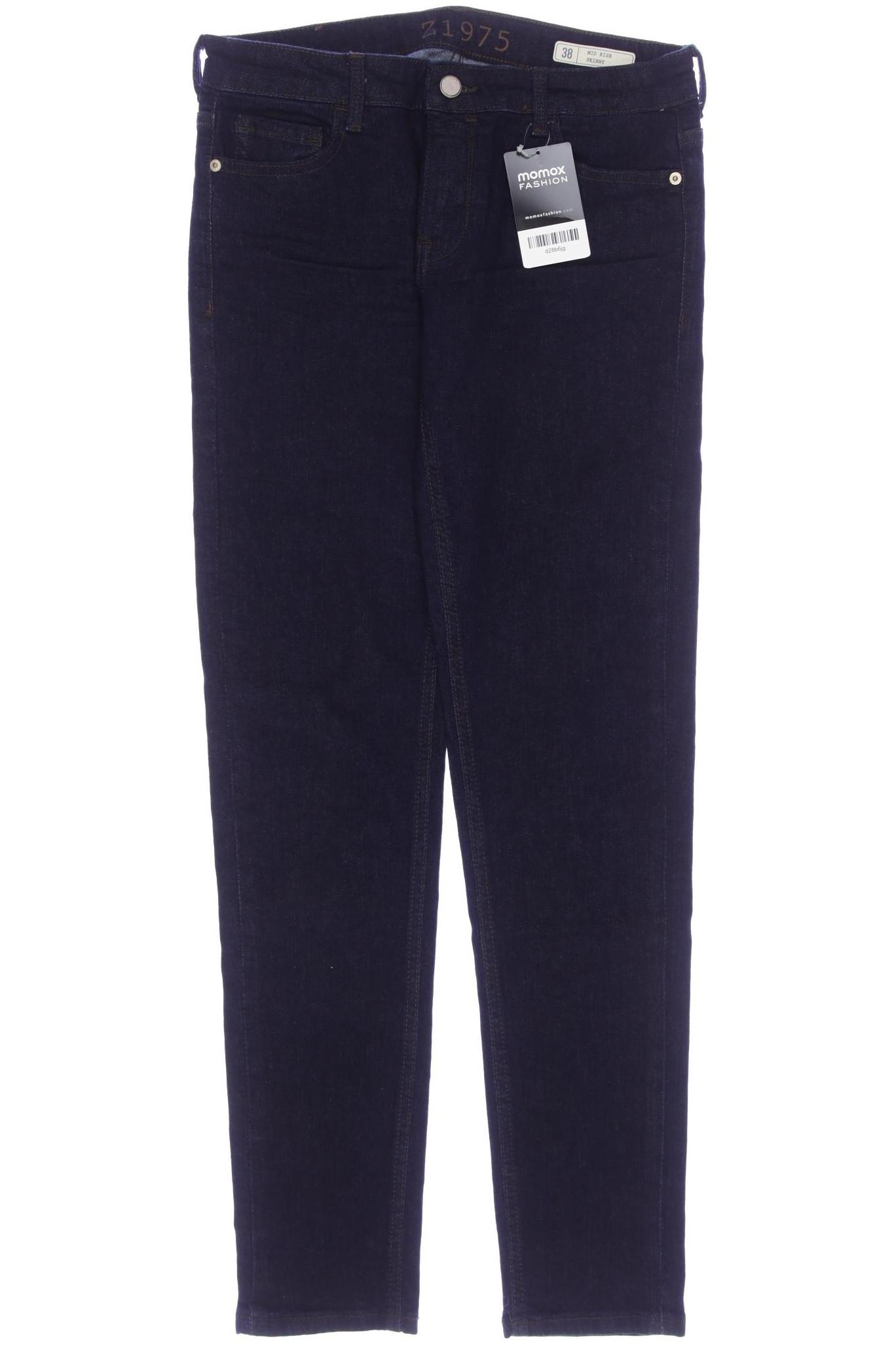 

Zara Damen Jeans, marineblau, Gr. 38