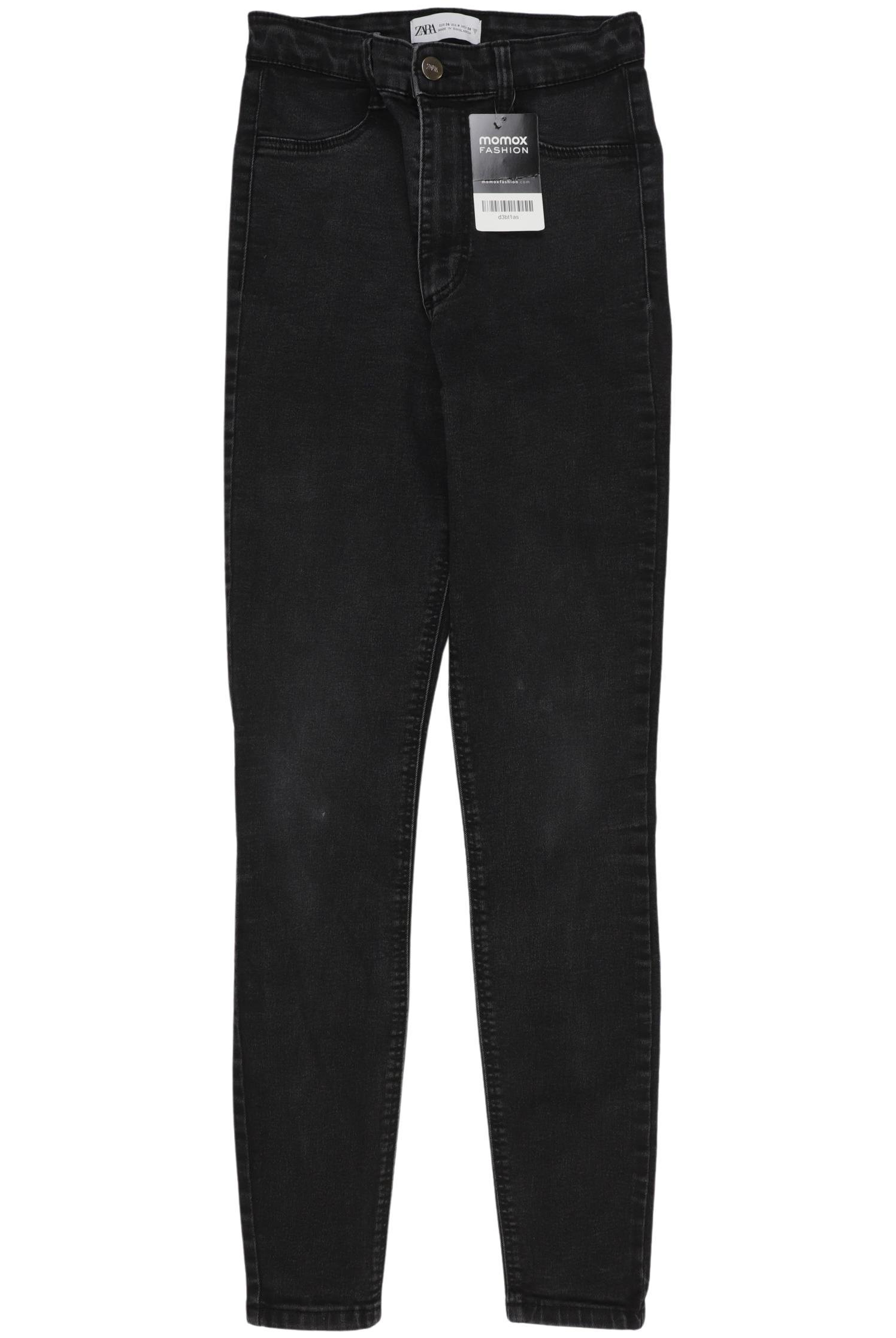 

Zara Damen Jeans, schwarz, Gr. 36