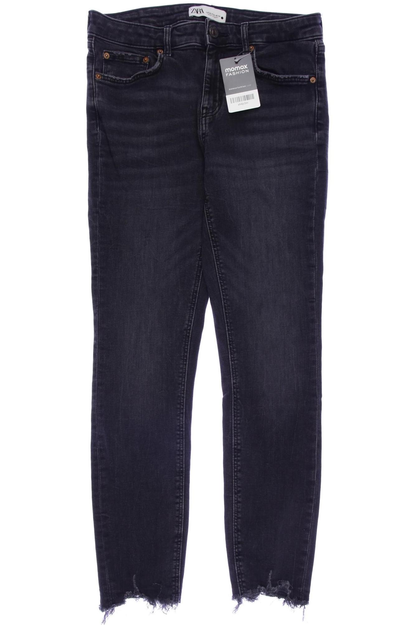 

Zara Damen Jeans, schwarz, Gr. 38