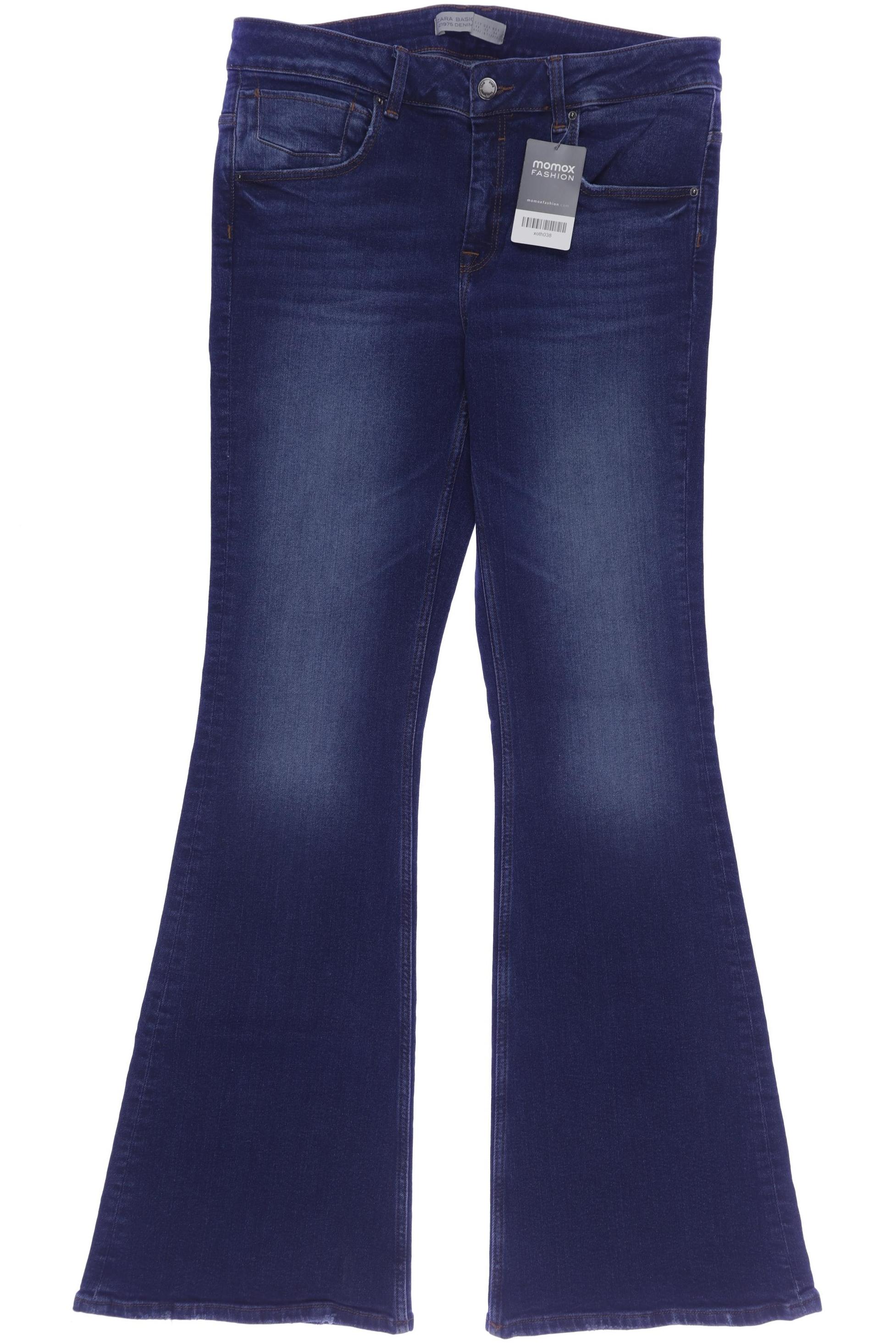 

Zara Damen Jeans, marineblau, Gr. 44