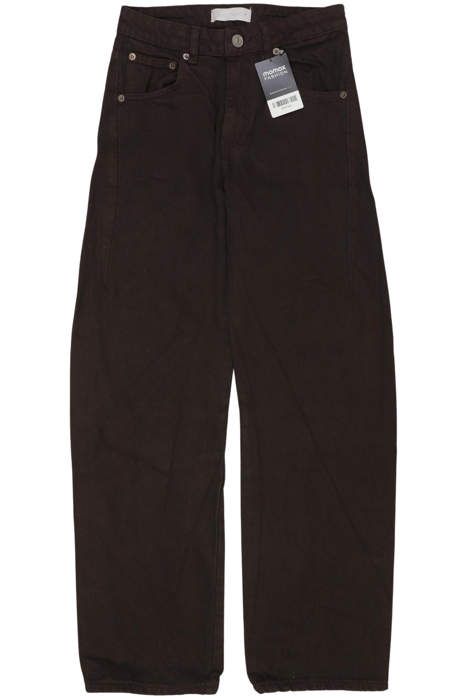 

Zara Damen Jeans, braun, Gr. 32