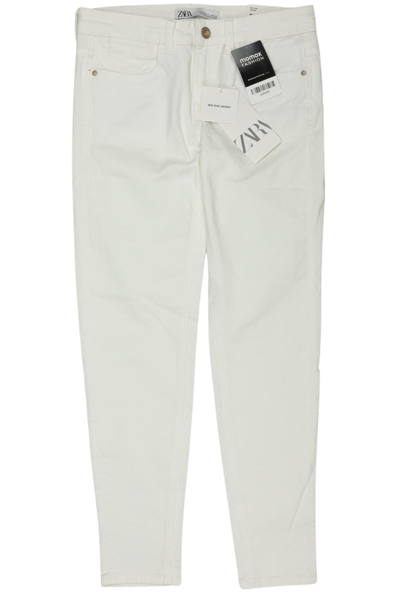 

Zara Damen Jeans, weiß, Gr. 36