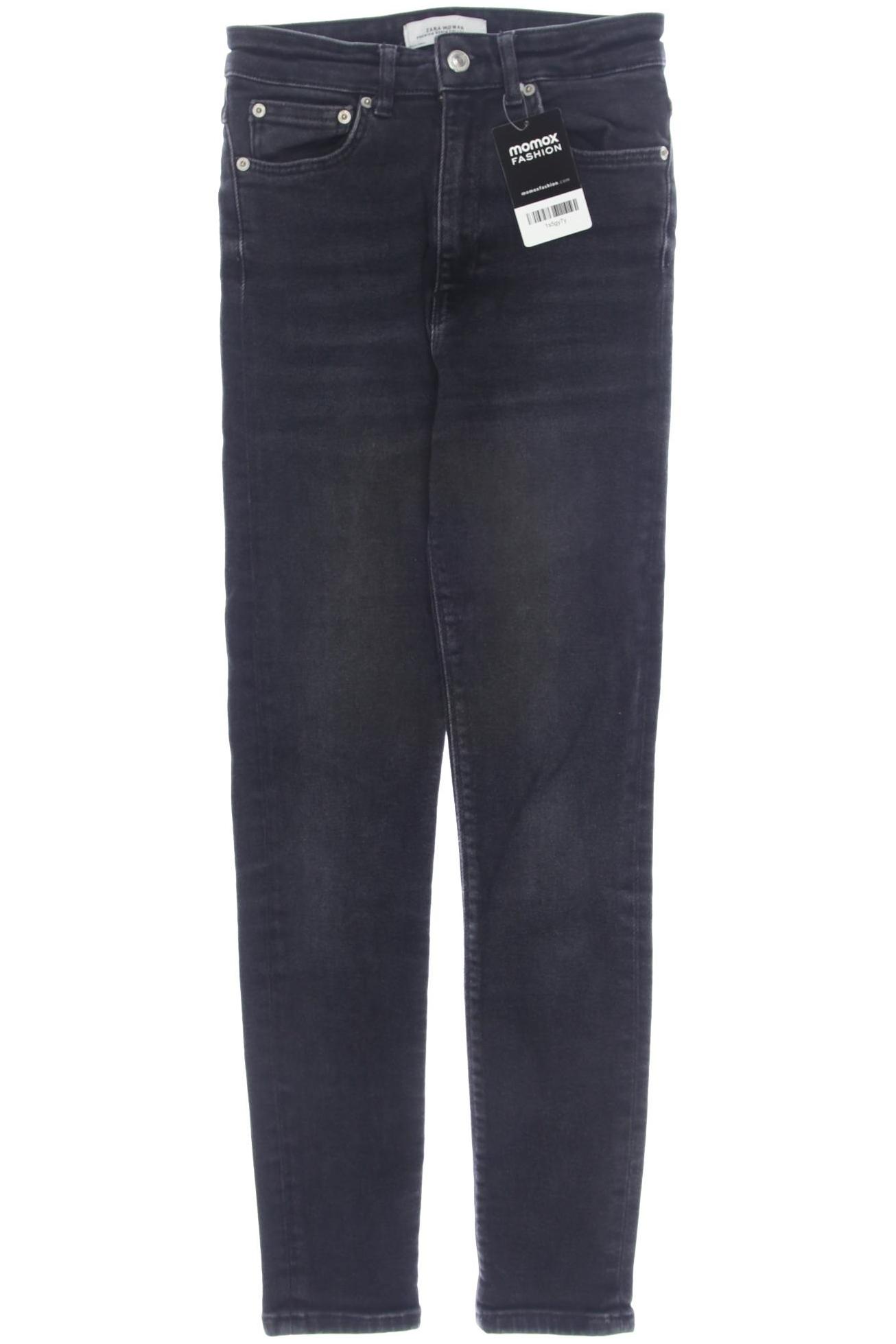

Zara Damen Jeans, schwarz, Gr. 36