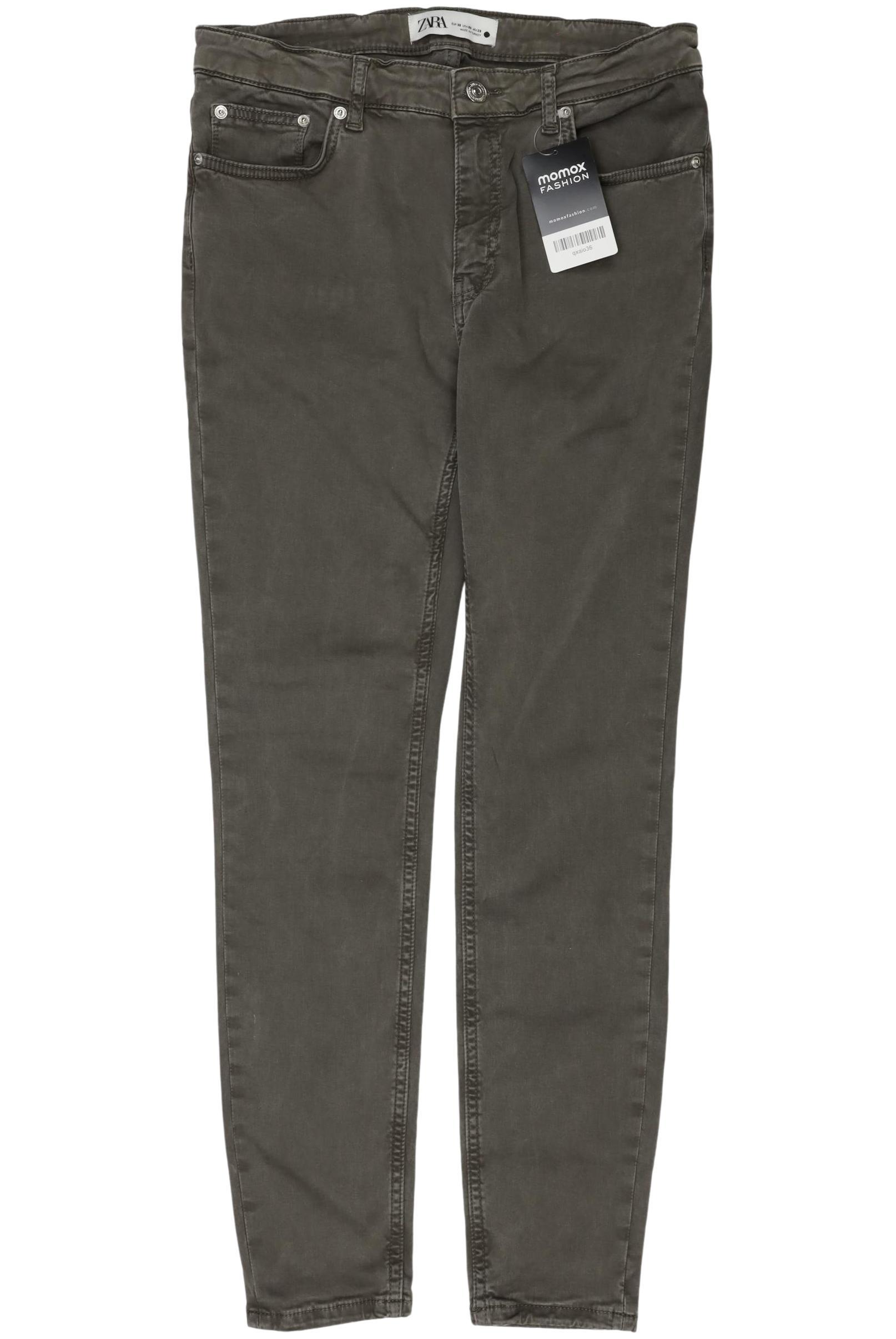 

Zara Damen Jeans, grün, Gr. 38