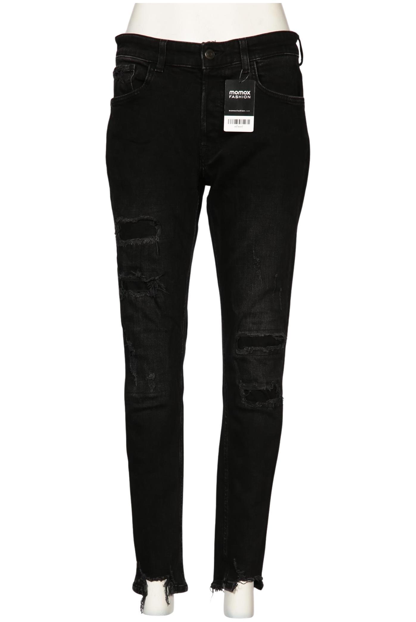 

Zara Damen Jeans, schwarz, Gr. 42