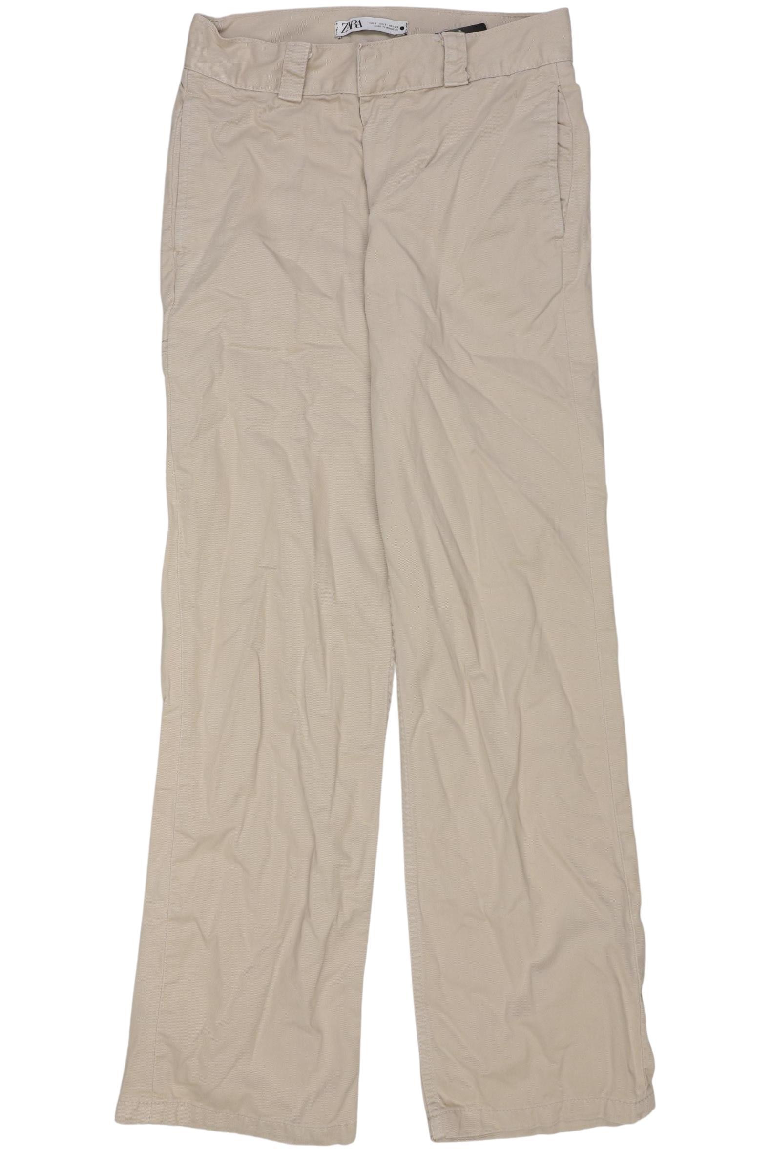 

Zara Damen Jeans, beige, Gr. 0