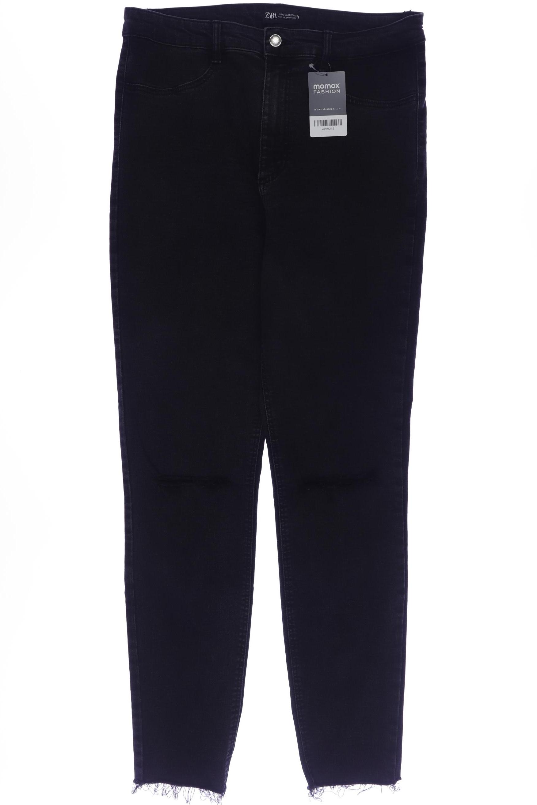 

Zara Damen Jeans, schwarz, Gr. 42