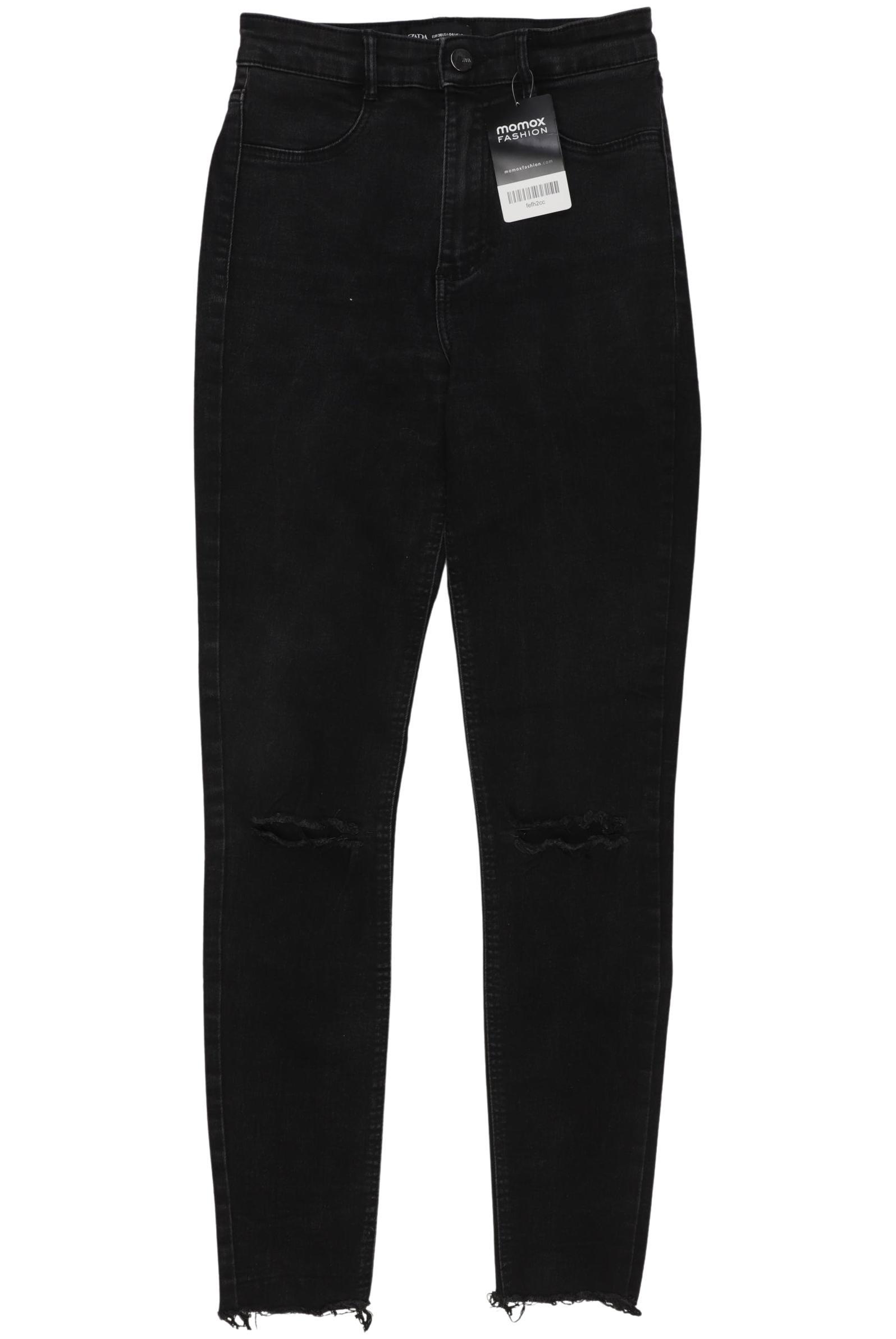 

Zara Damen Jeans, schwarz, Gr. 36