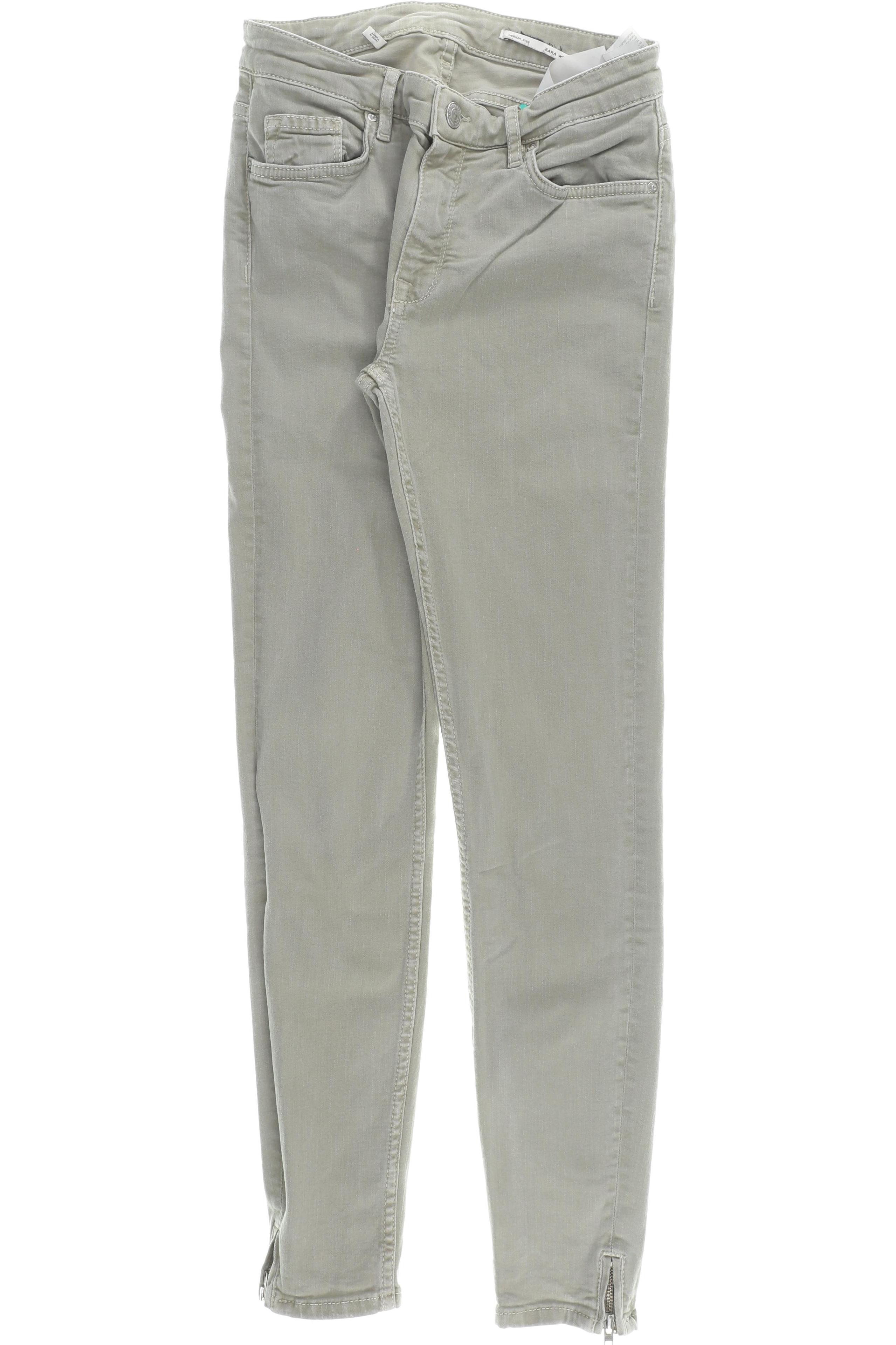

Zara Damen Jeans, grün, Gr. 34
