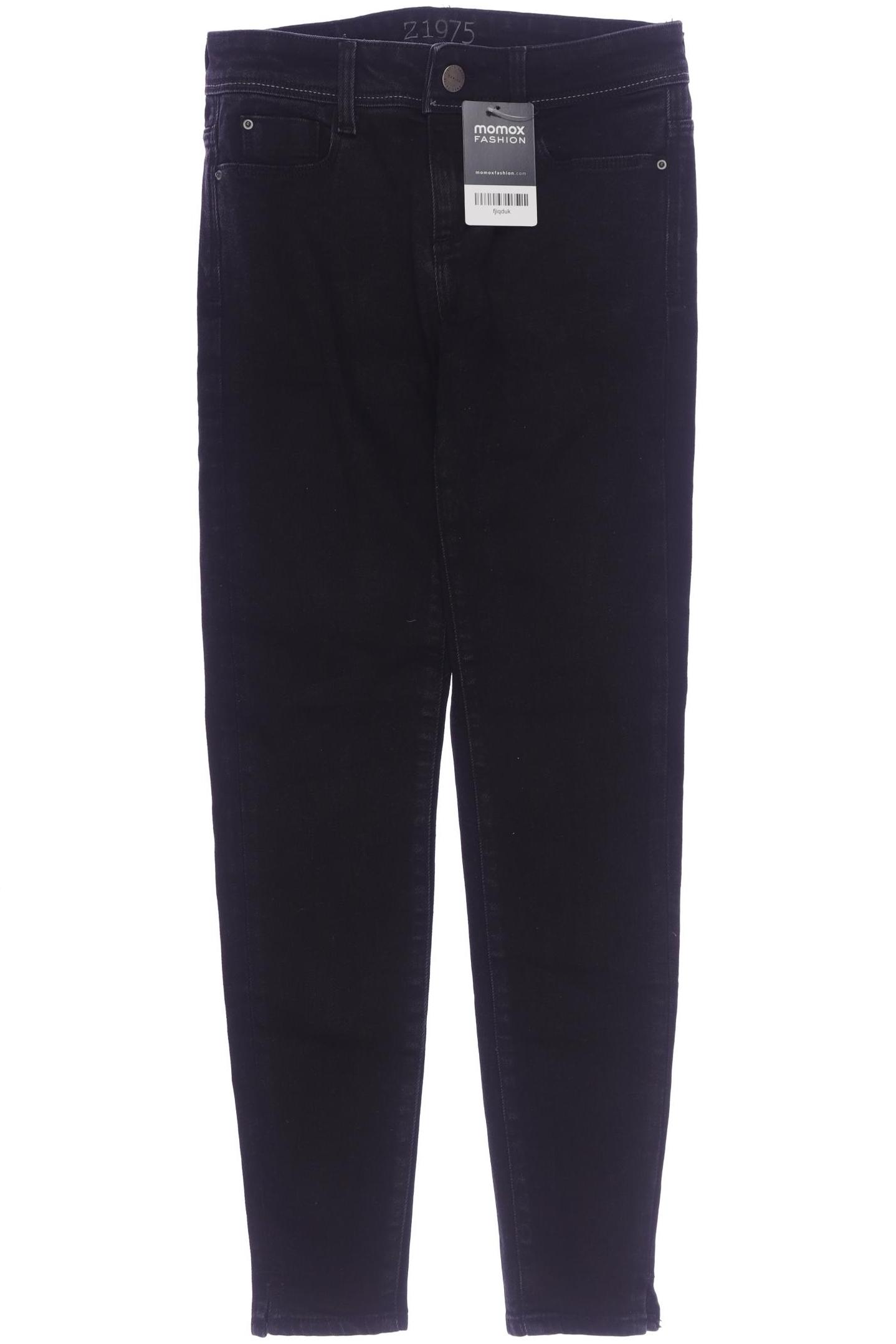 Thumbnail - Zara Damen Jeans, schwarz, Gr. 34
