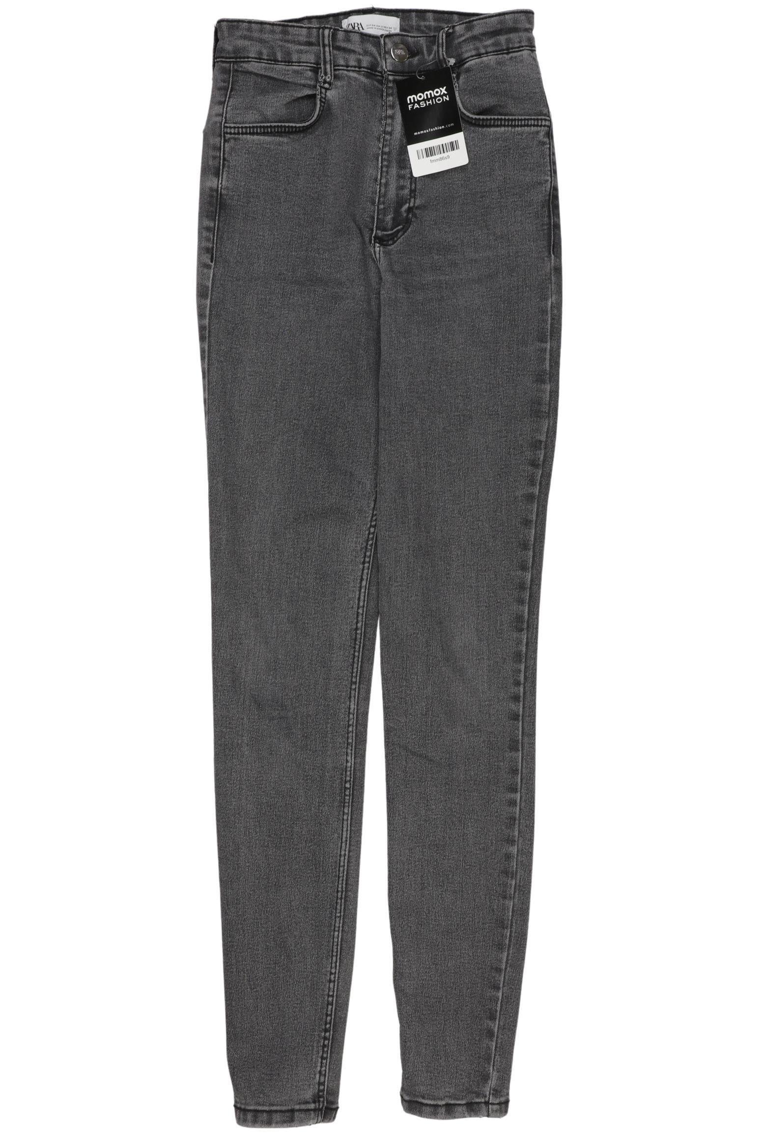 

Zara Damen Jeans, grau, Gr. 34