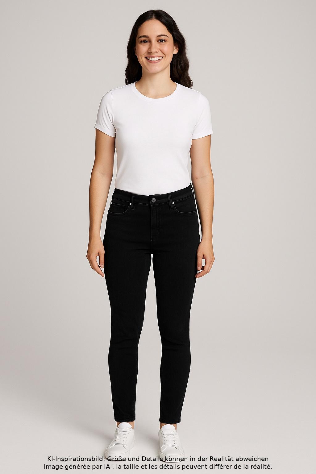 

Zara Damen Jeans, schwarz, Gr. 34