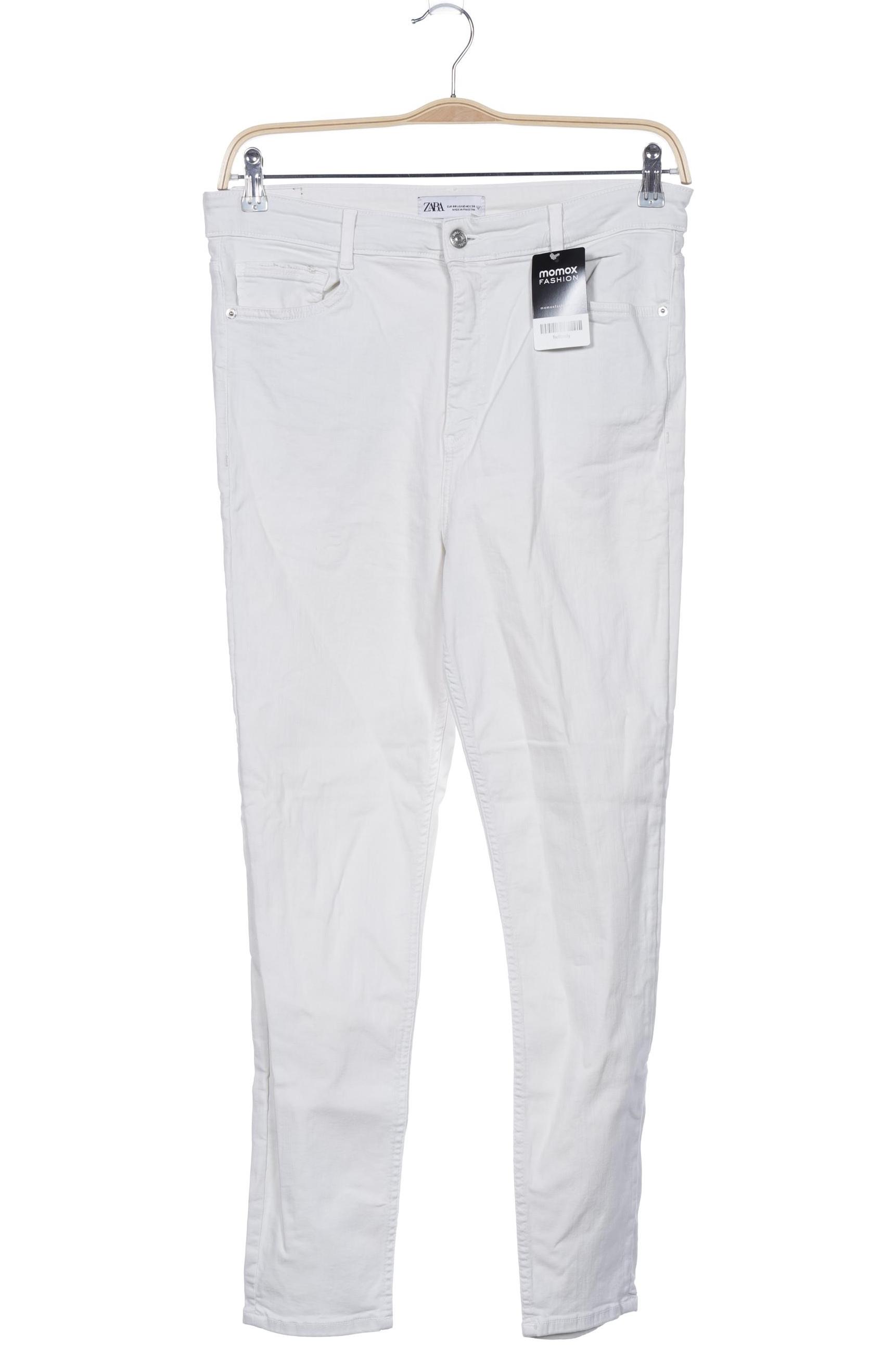 

Zara Damen Jeans, weiß, Gr. 44