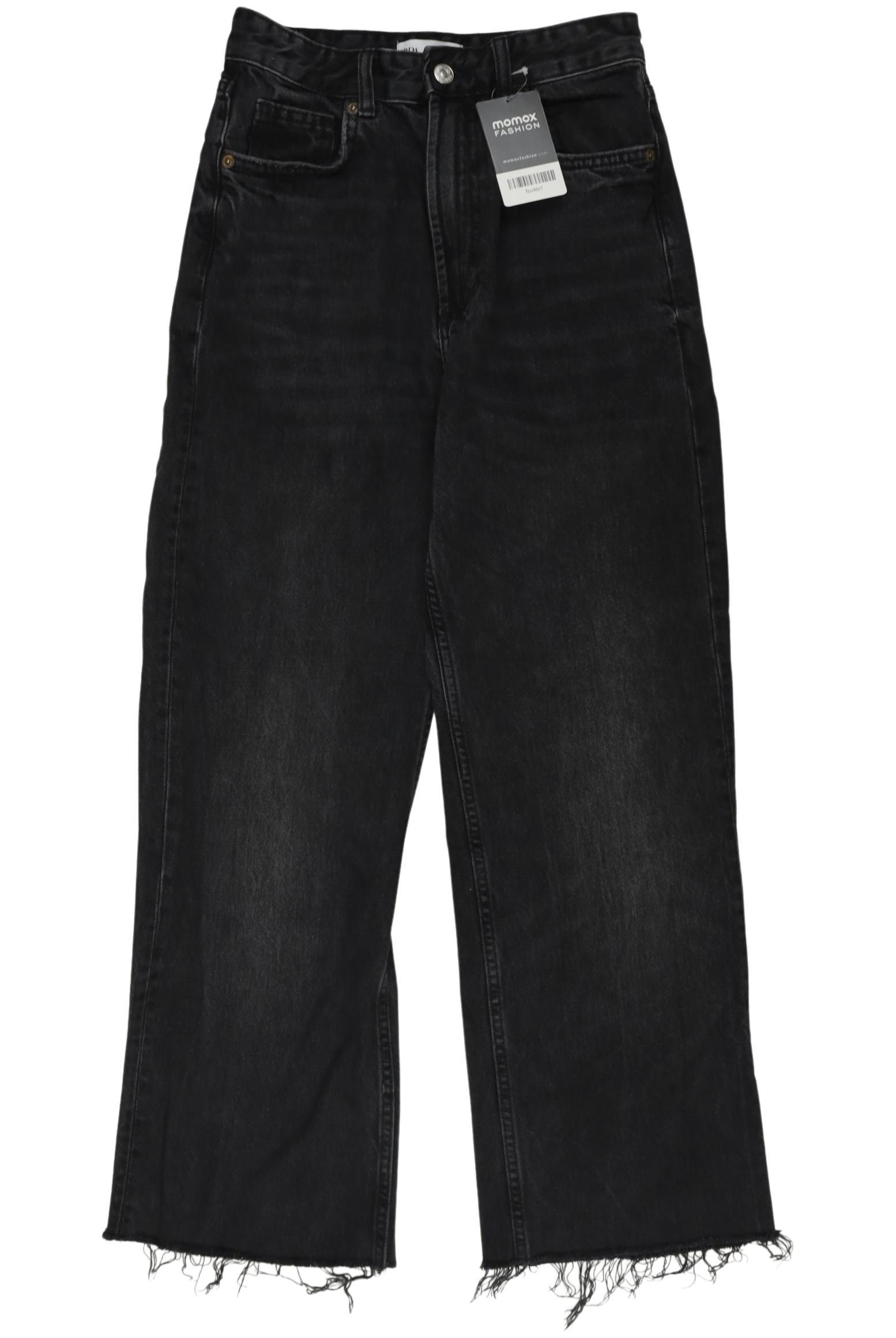 

Zara Damen Jeans, schwarz, Gr. 34