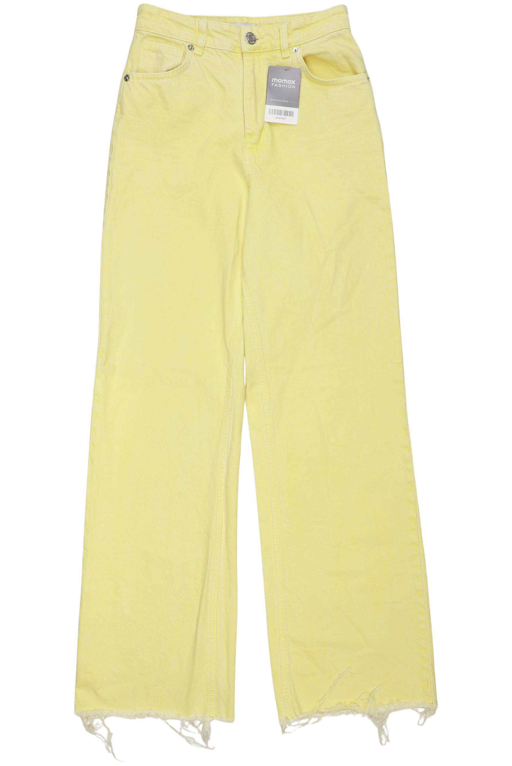 

Zara Damen Jeans, gelb, Gr. 26