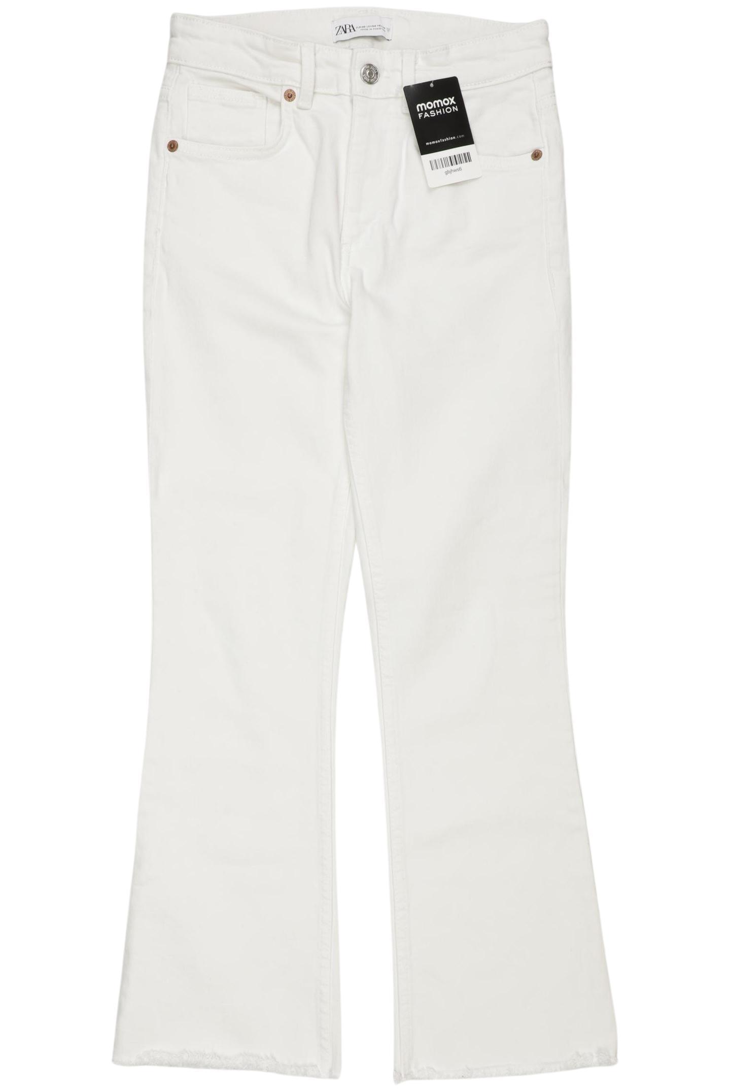 

Zara Damen Jeans, weiß, Gr. 36